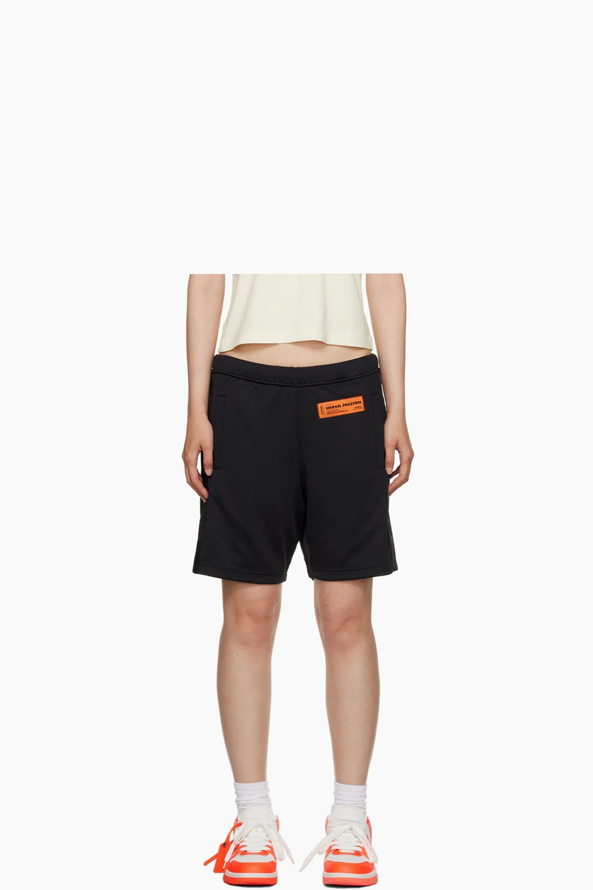 Black 'NF' Shorts