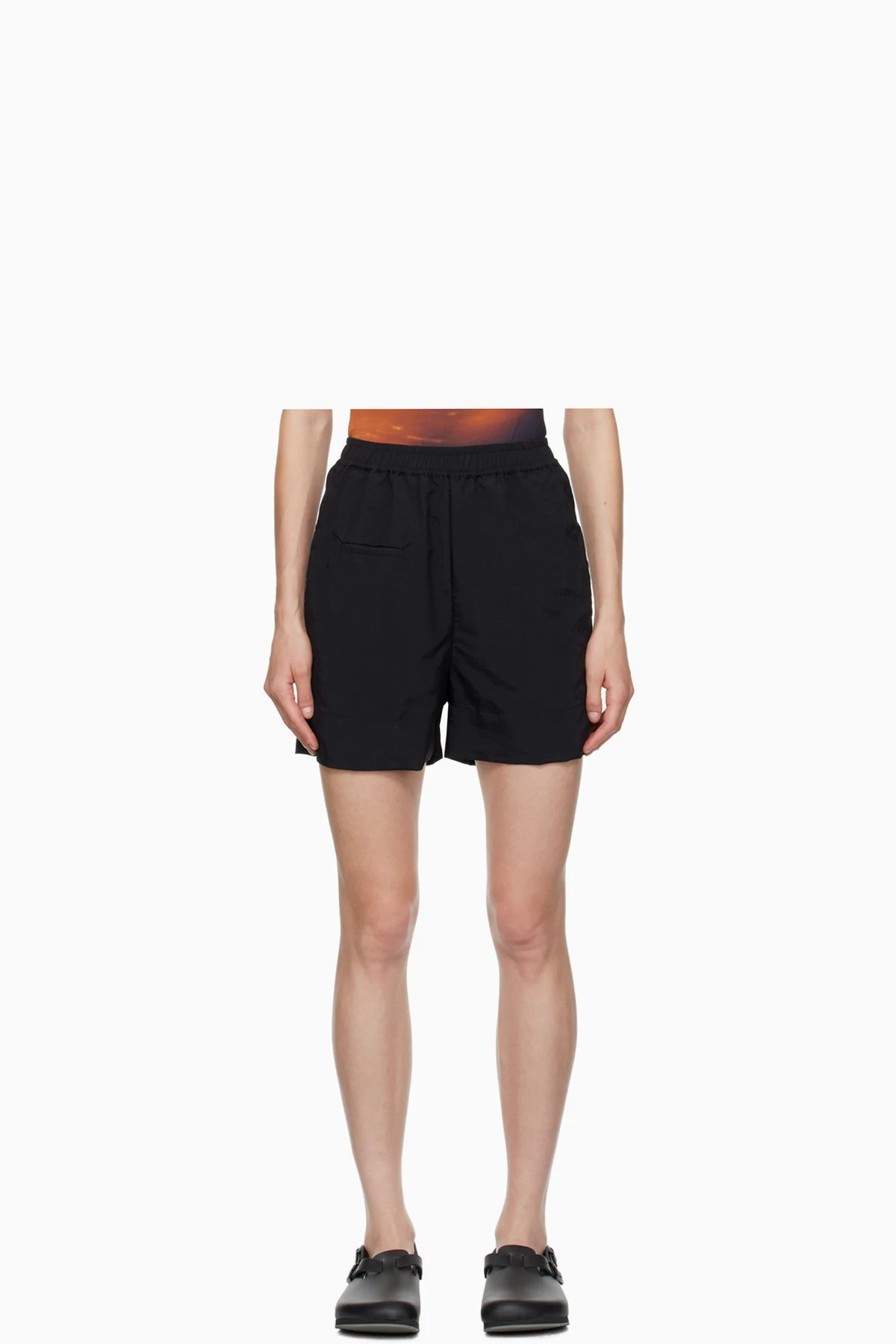 Black Flavia Shorts