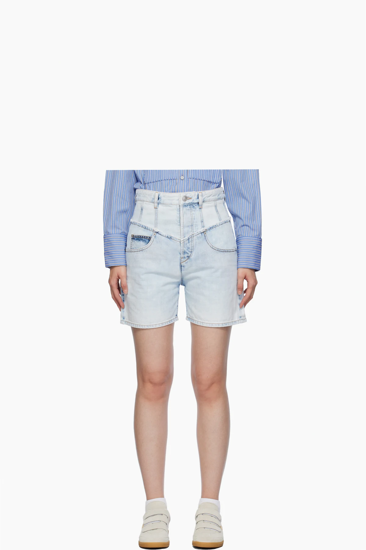 Blue Oreta Denim Shorts