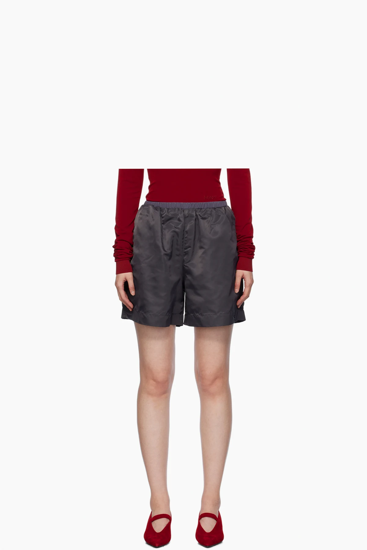 Gray Love Shorts