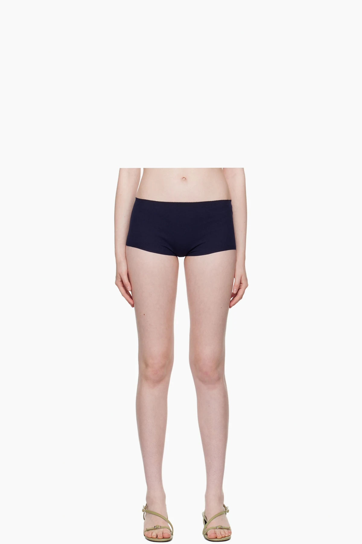 Navy Cherry Boy Shorts