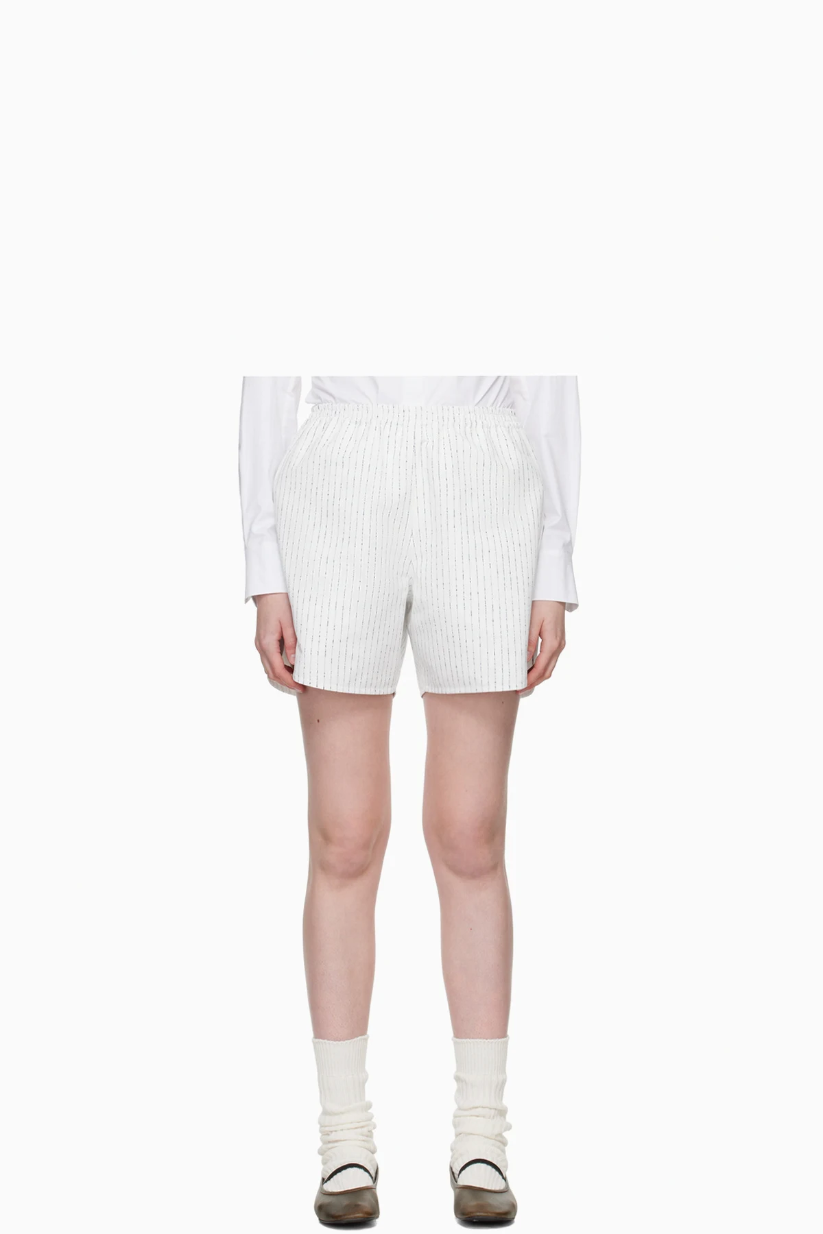 Off-White Nep Stripe Shorts