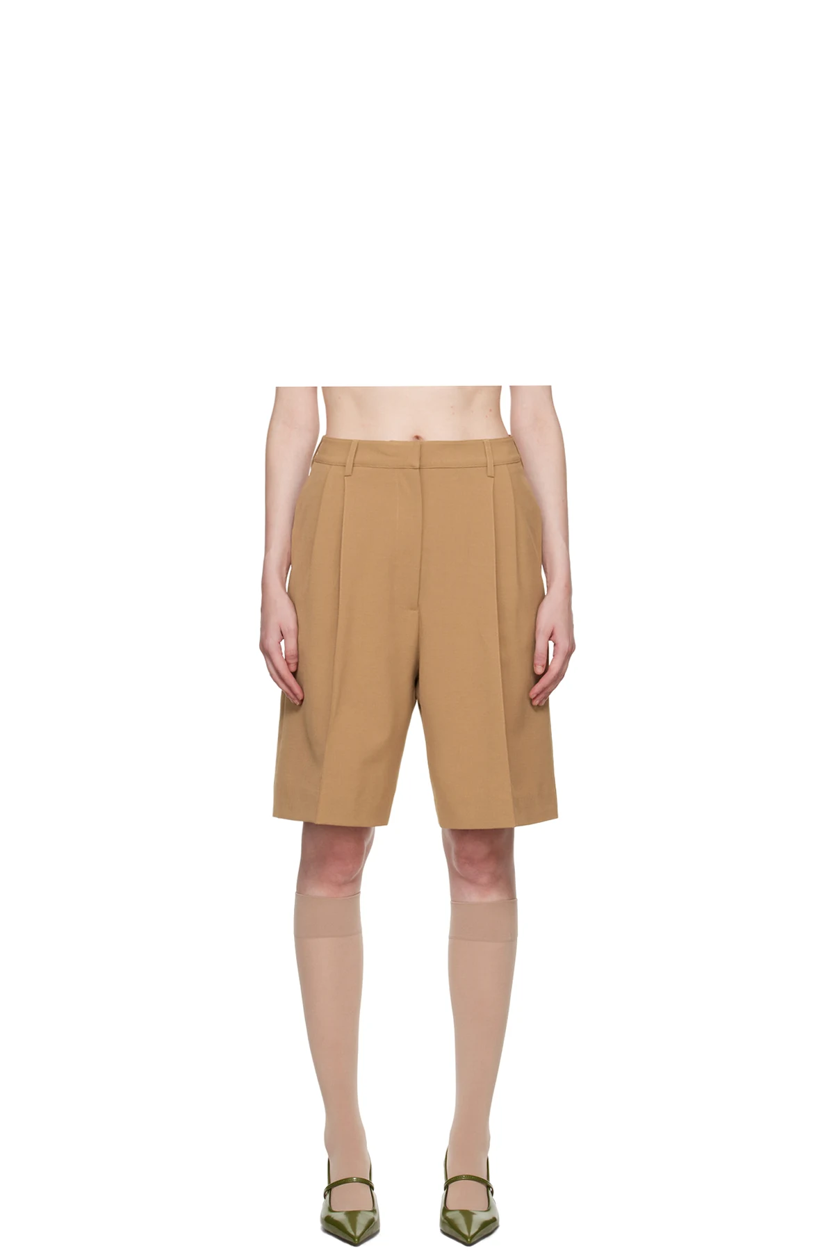 SSENSE Exclusive Tan Hugo Shorts