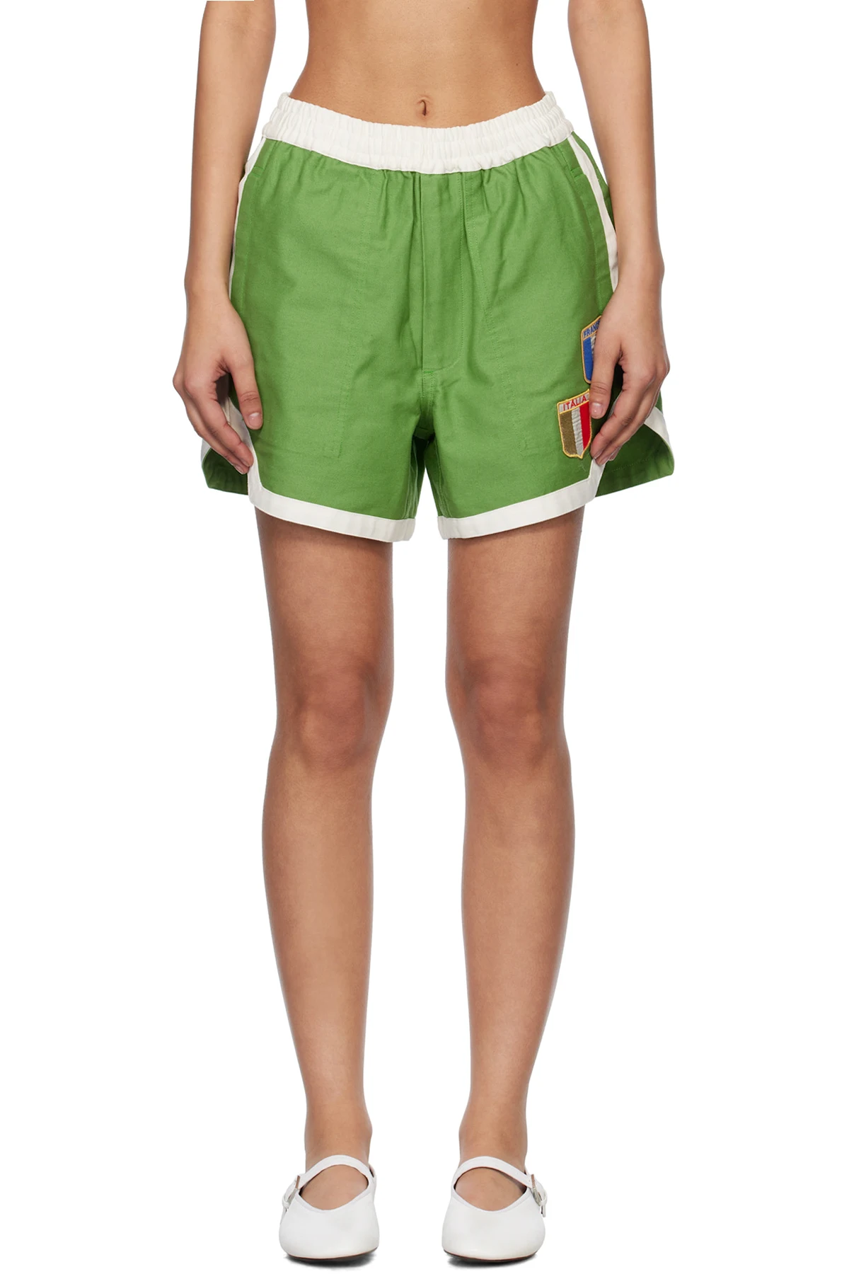 Green Euro Gym Shorts