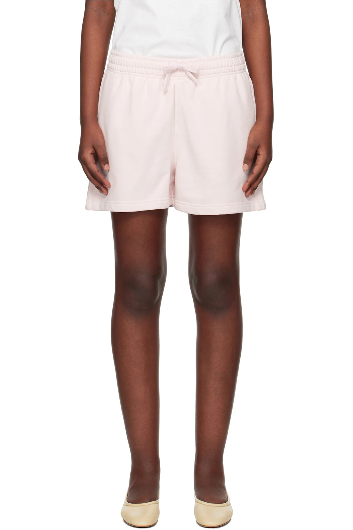 Pink Baby Fox Patch Regular Jog Shorts