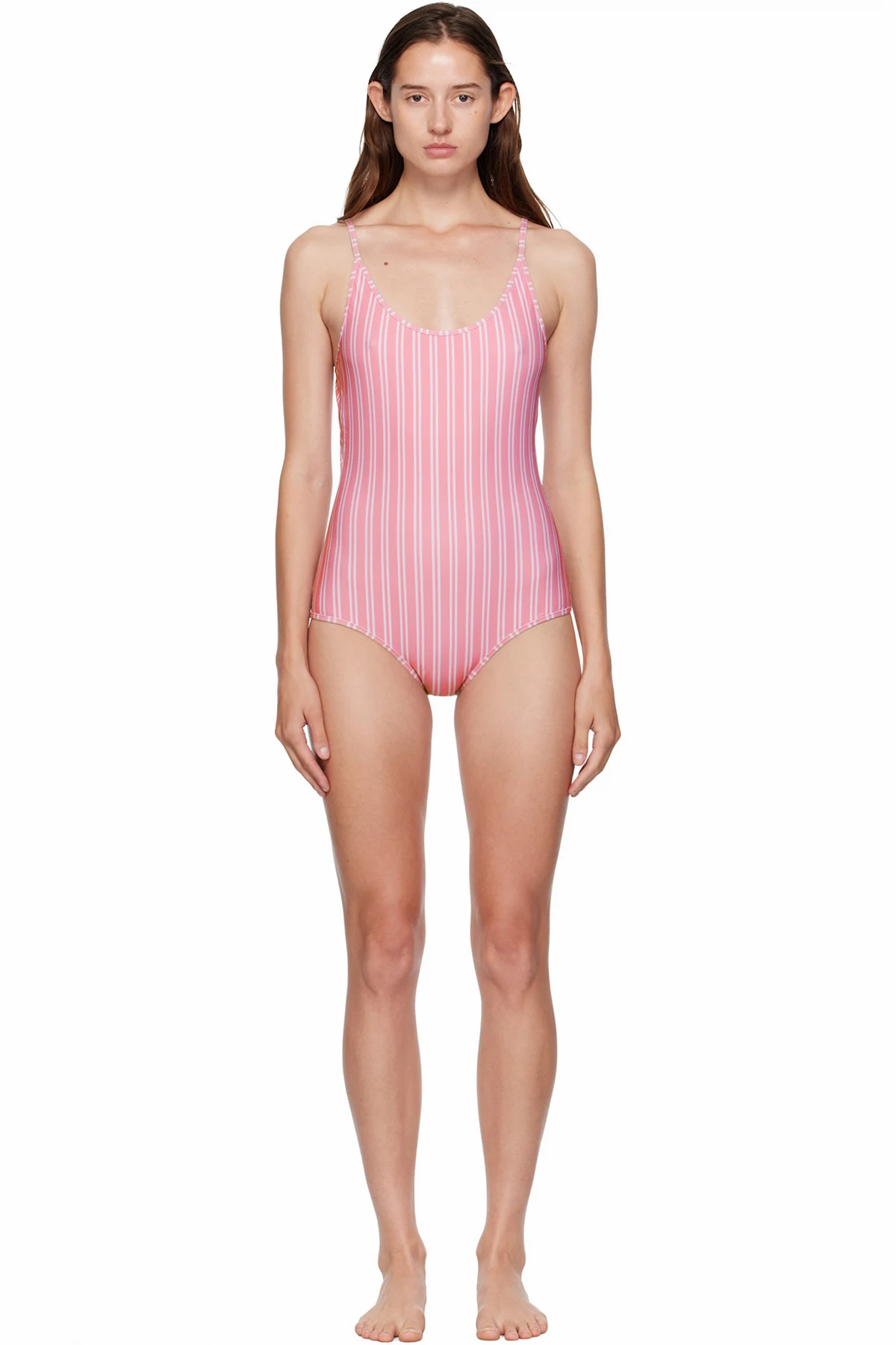 Pink & White Saona Swimsuit