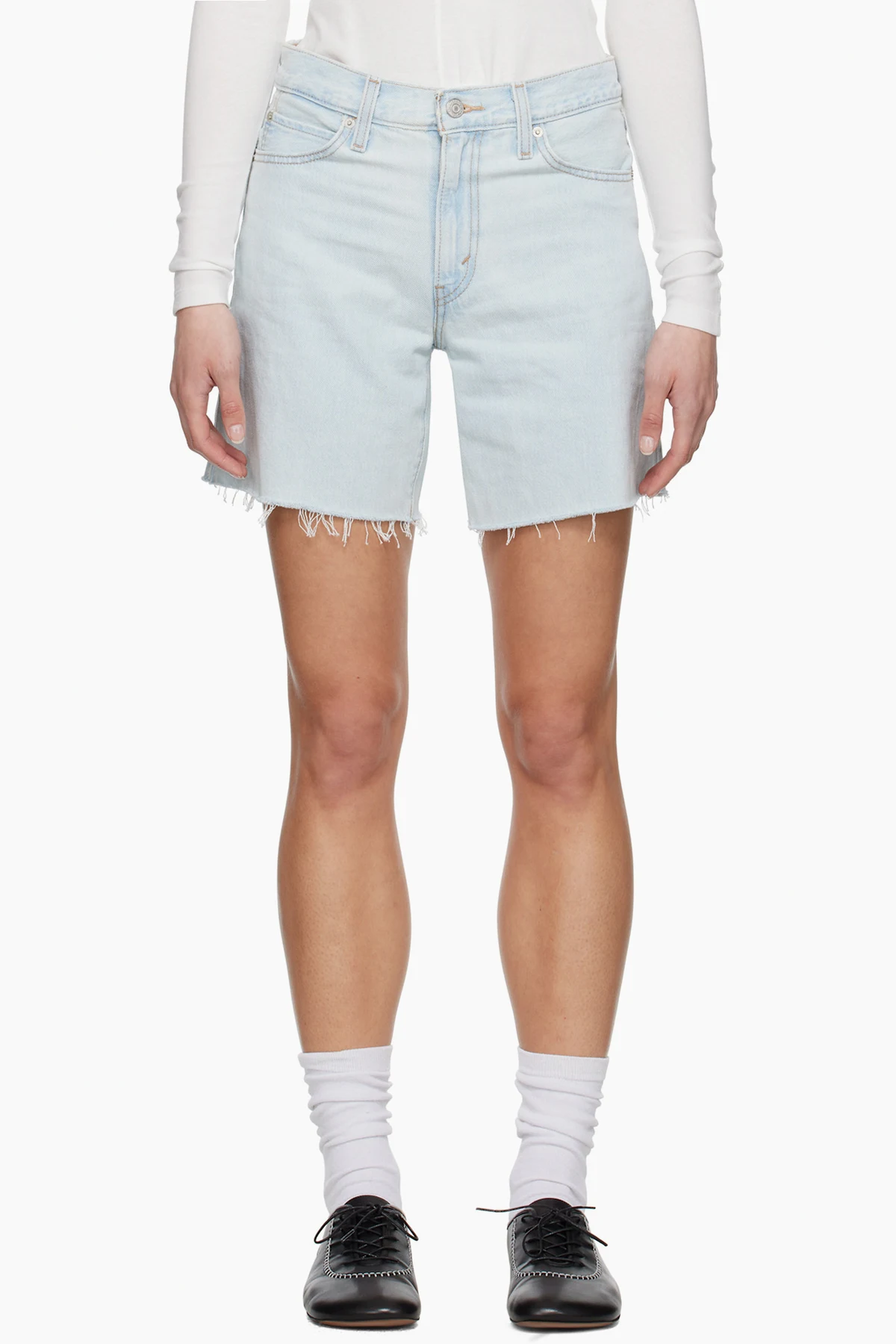 Blue '94 Baggy Denim Shorts
