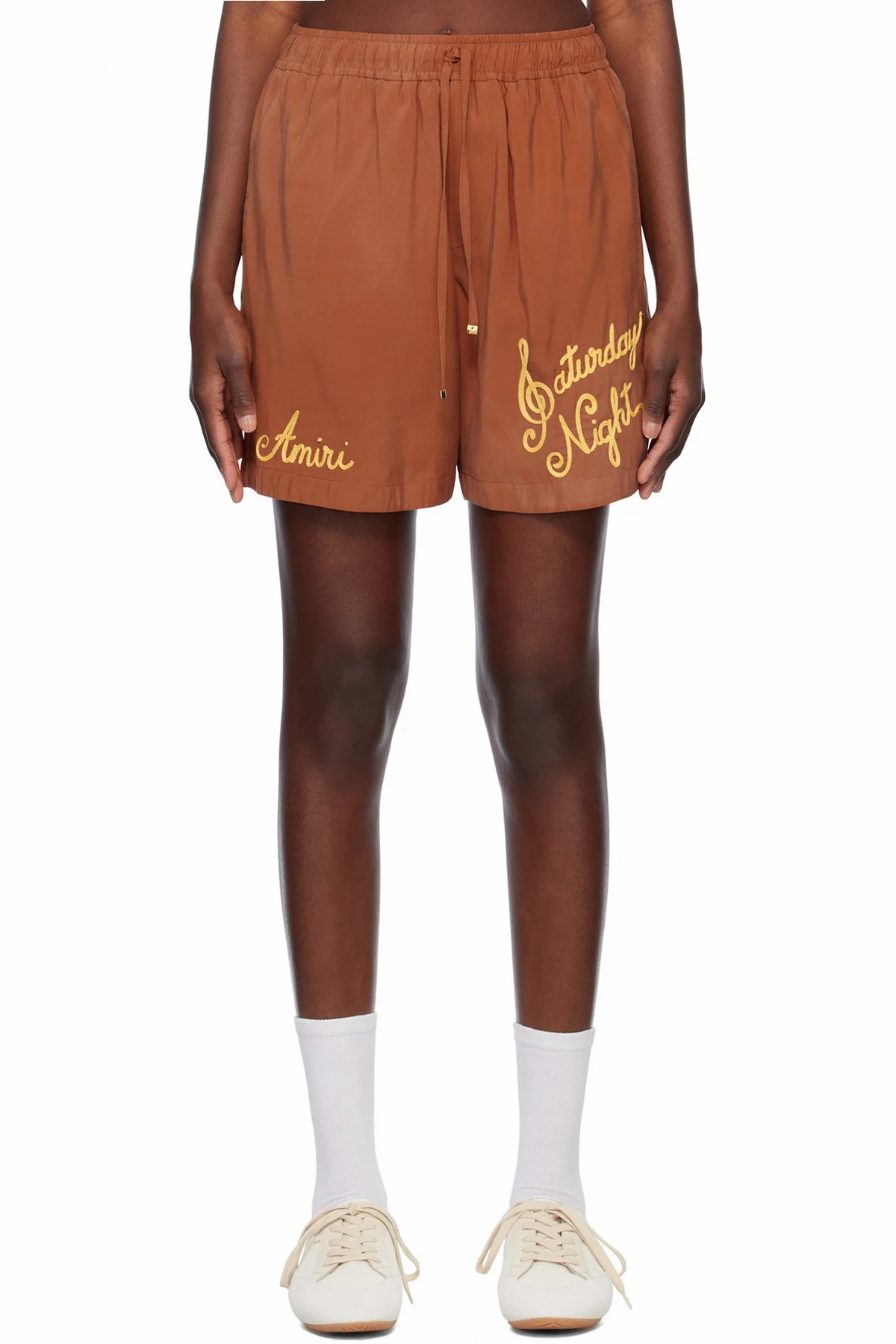Orange Saturday Night Shorts