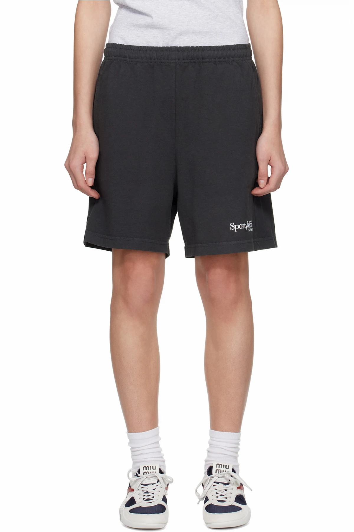 Black HWCNY Gym Shorts