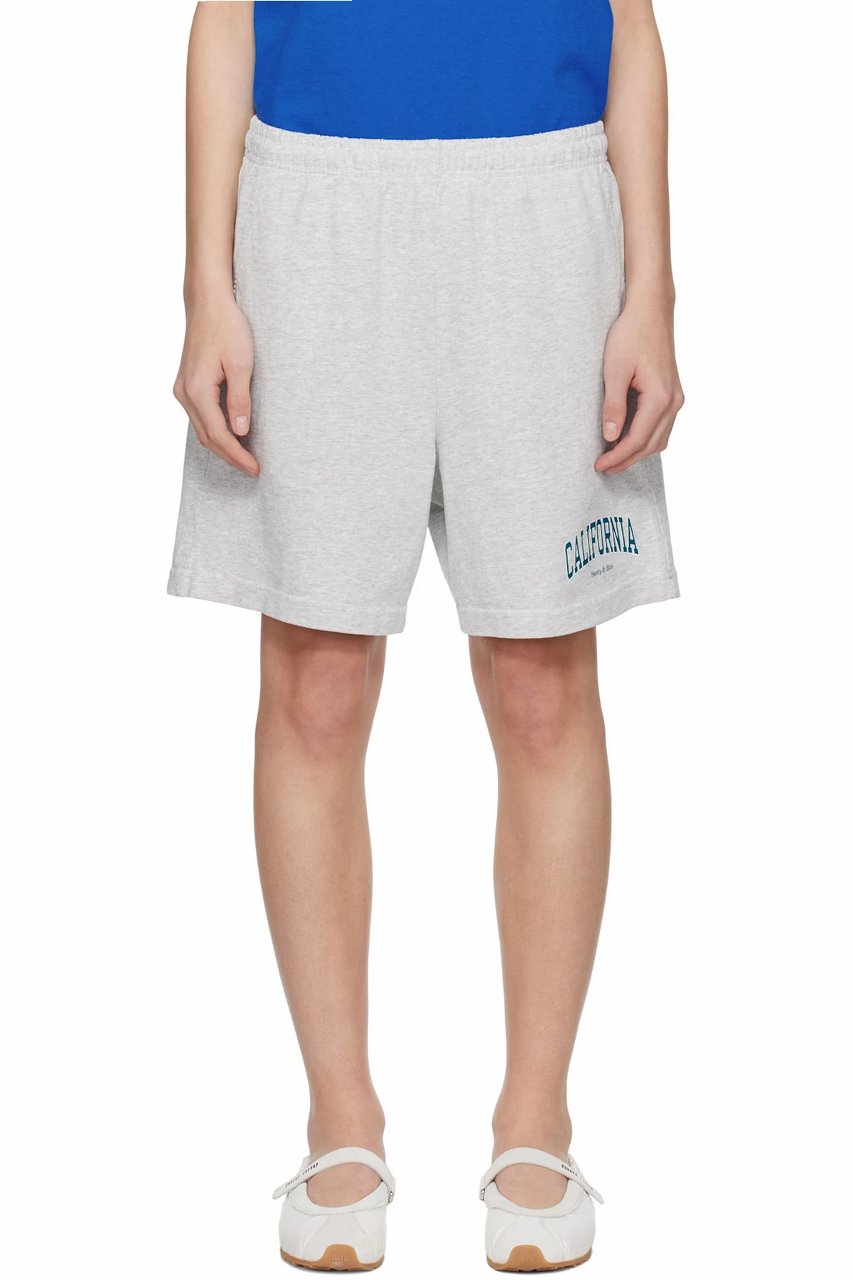 Gray 'California' Gym Shorts