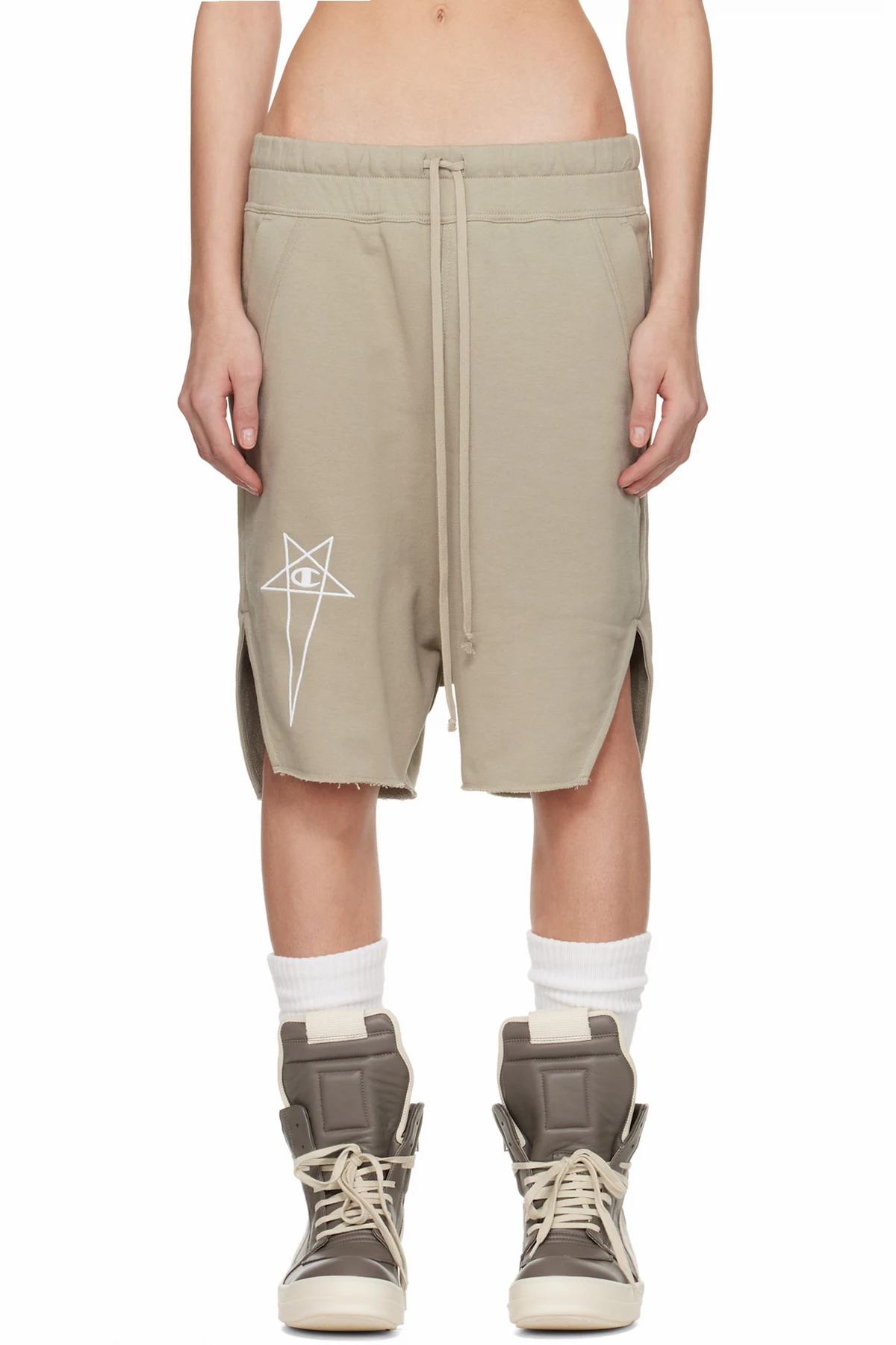 Off-White Champion Edition Beveled Pods Shorts