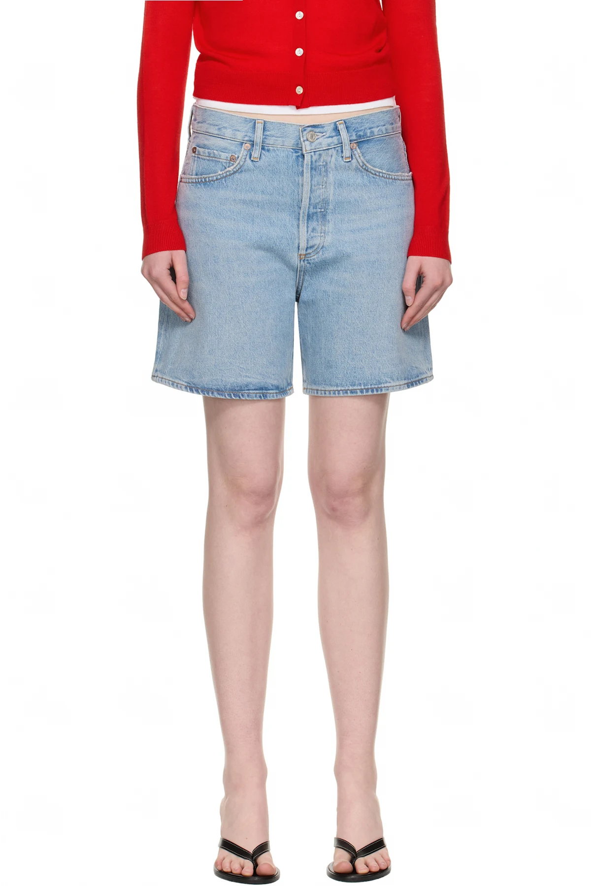 Blue Dame Denim Shorts