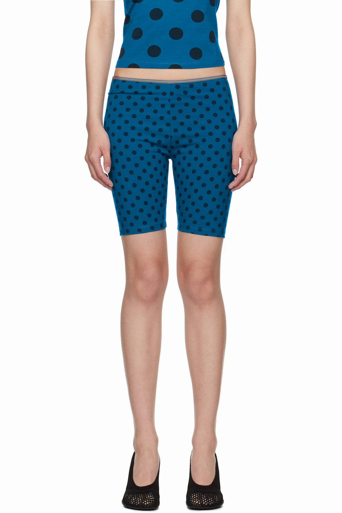 Blue & Navy Ines Shorts