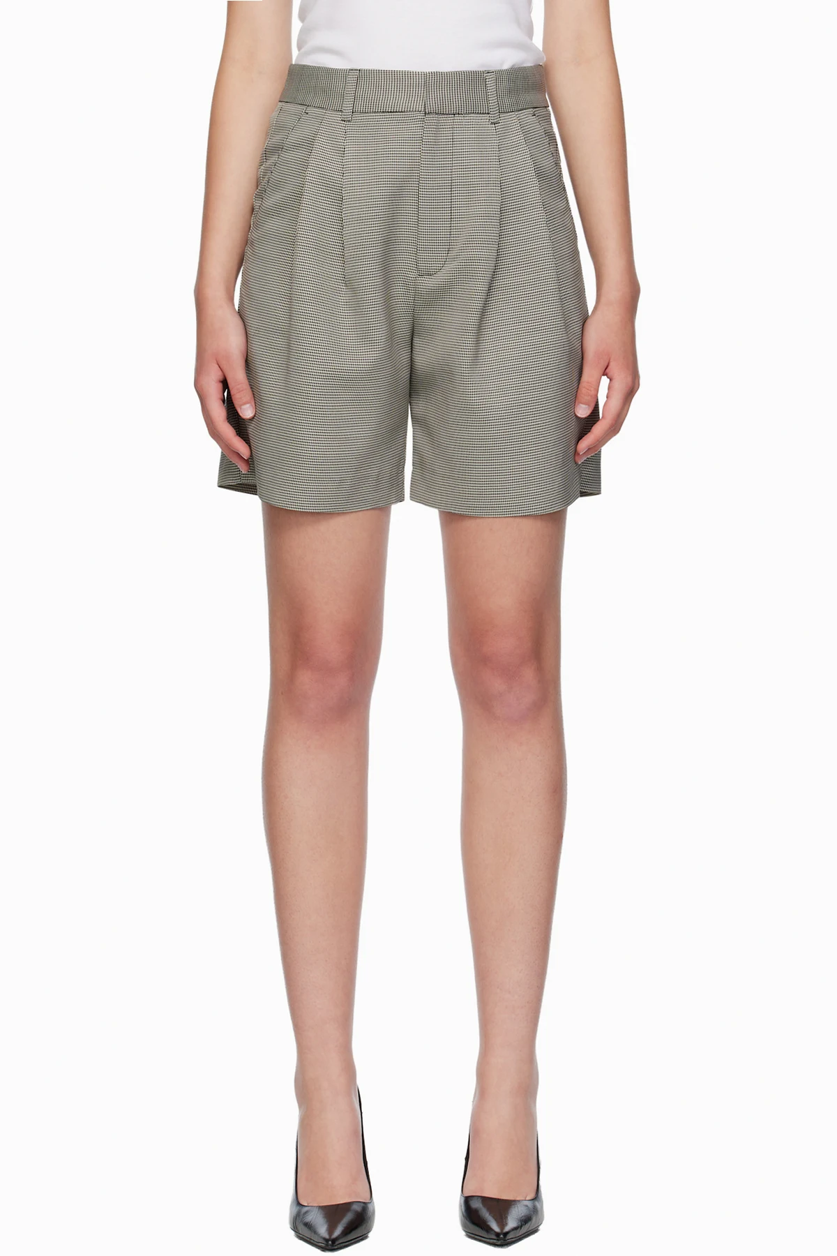 Black & White Carrie Shorts