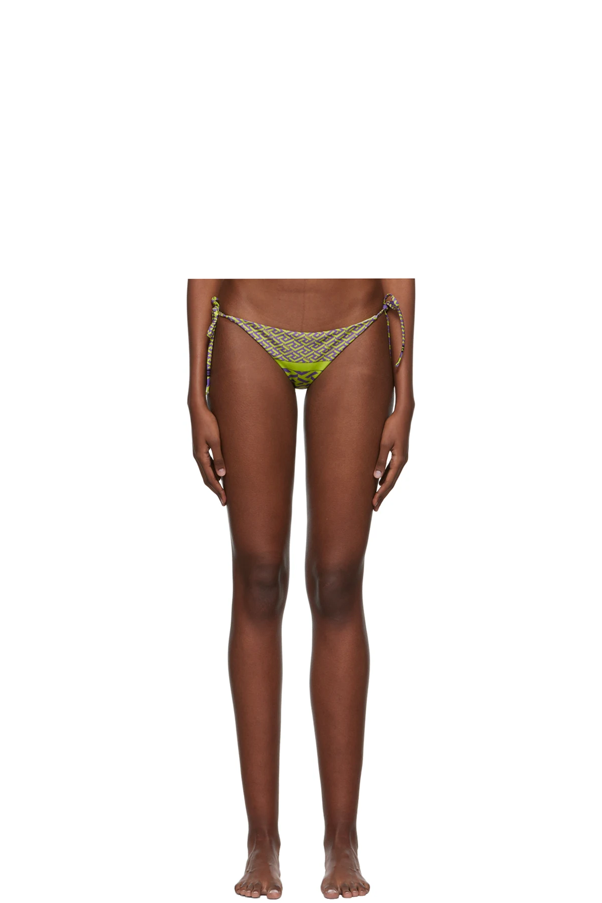 Green La Greca Bikini Bottom