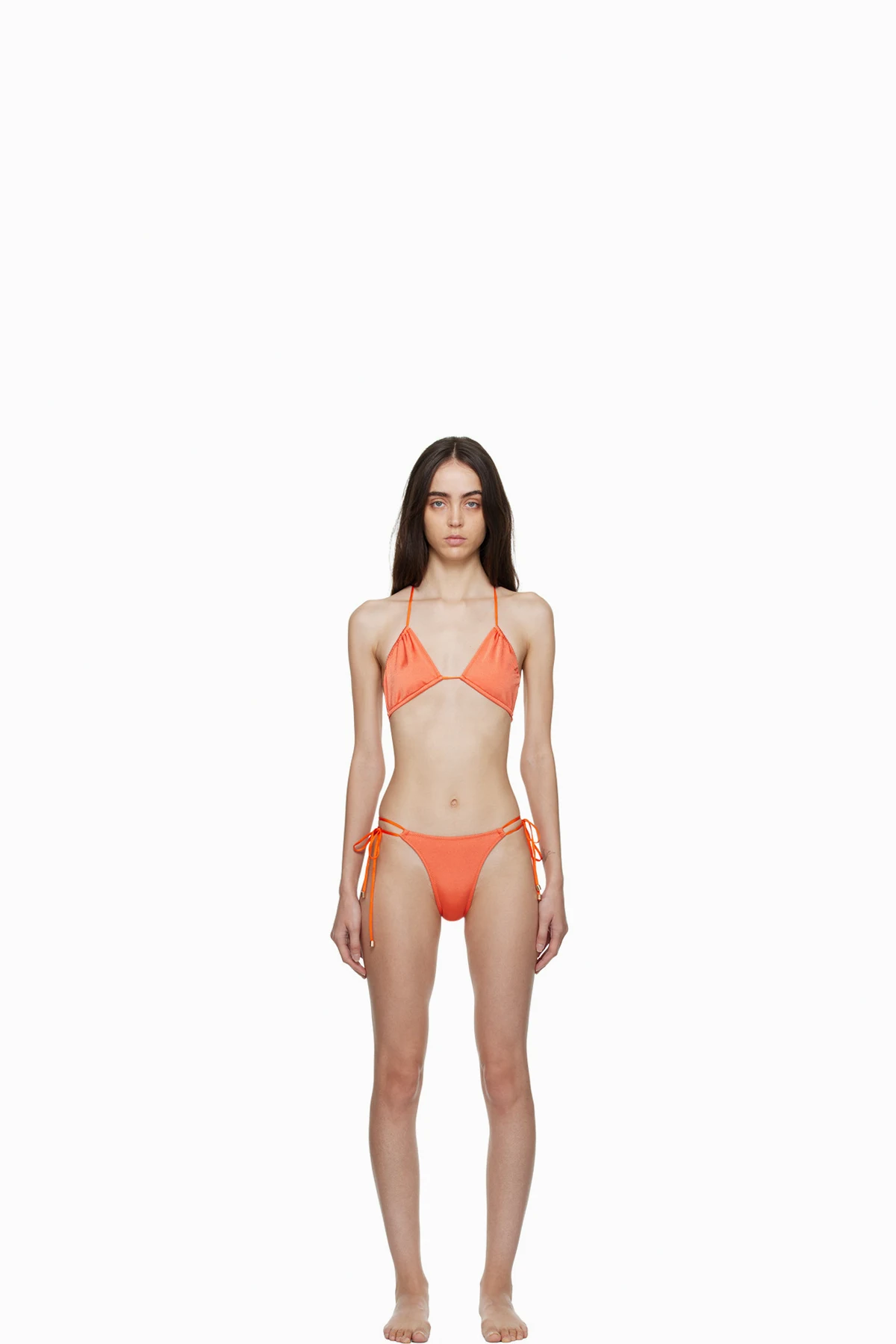 SSENSE Exclusive Orange Mica Top & Luna Bottom Bikini