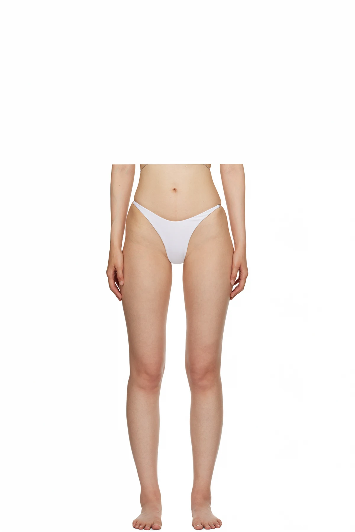 White Star Bikini Bottoms
