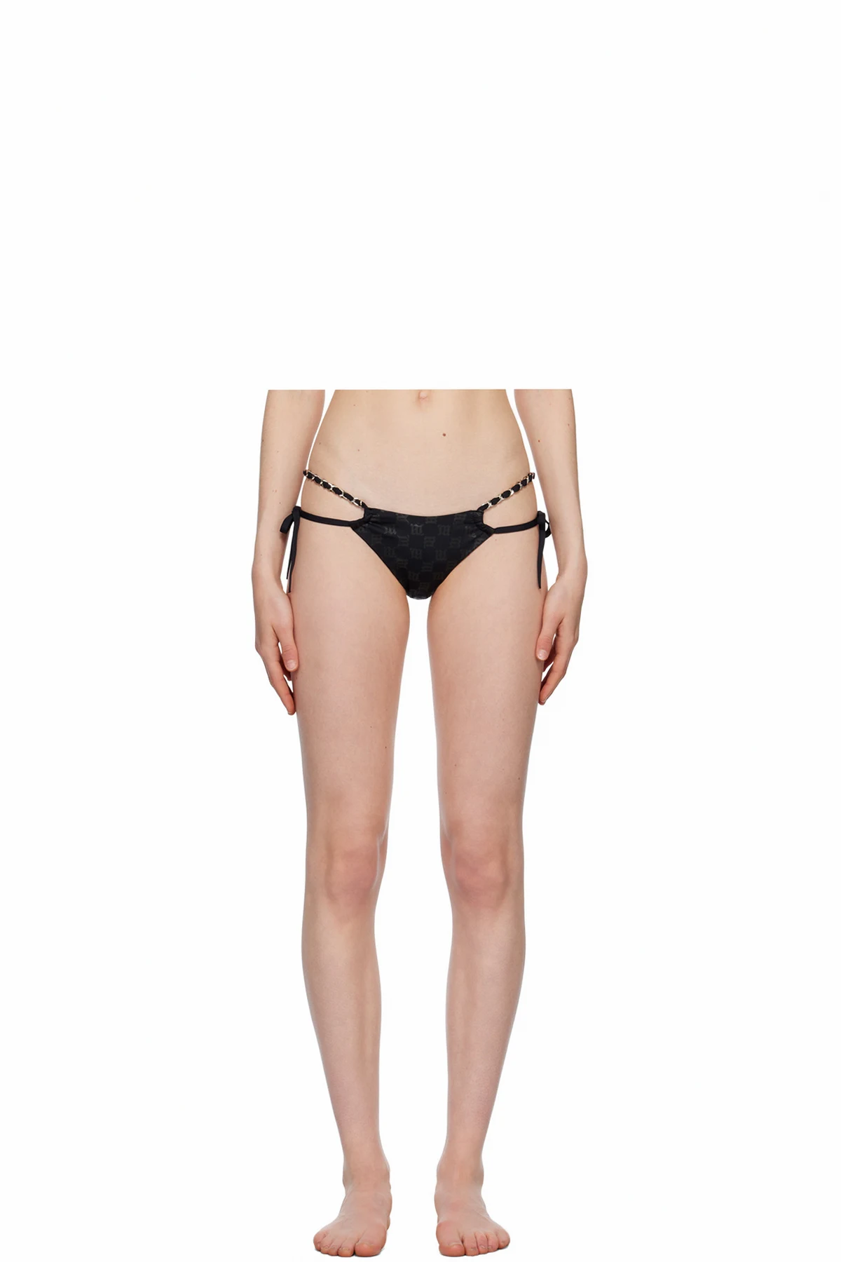 Black Chain Bikini Bottom