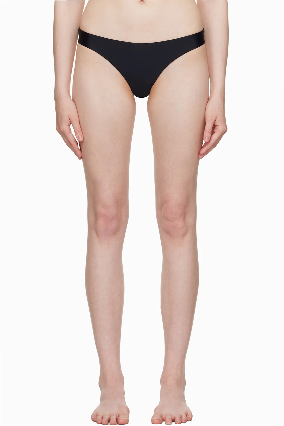 Black Quick-Drying Bikini Bottom