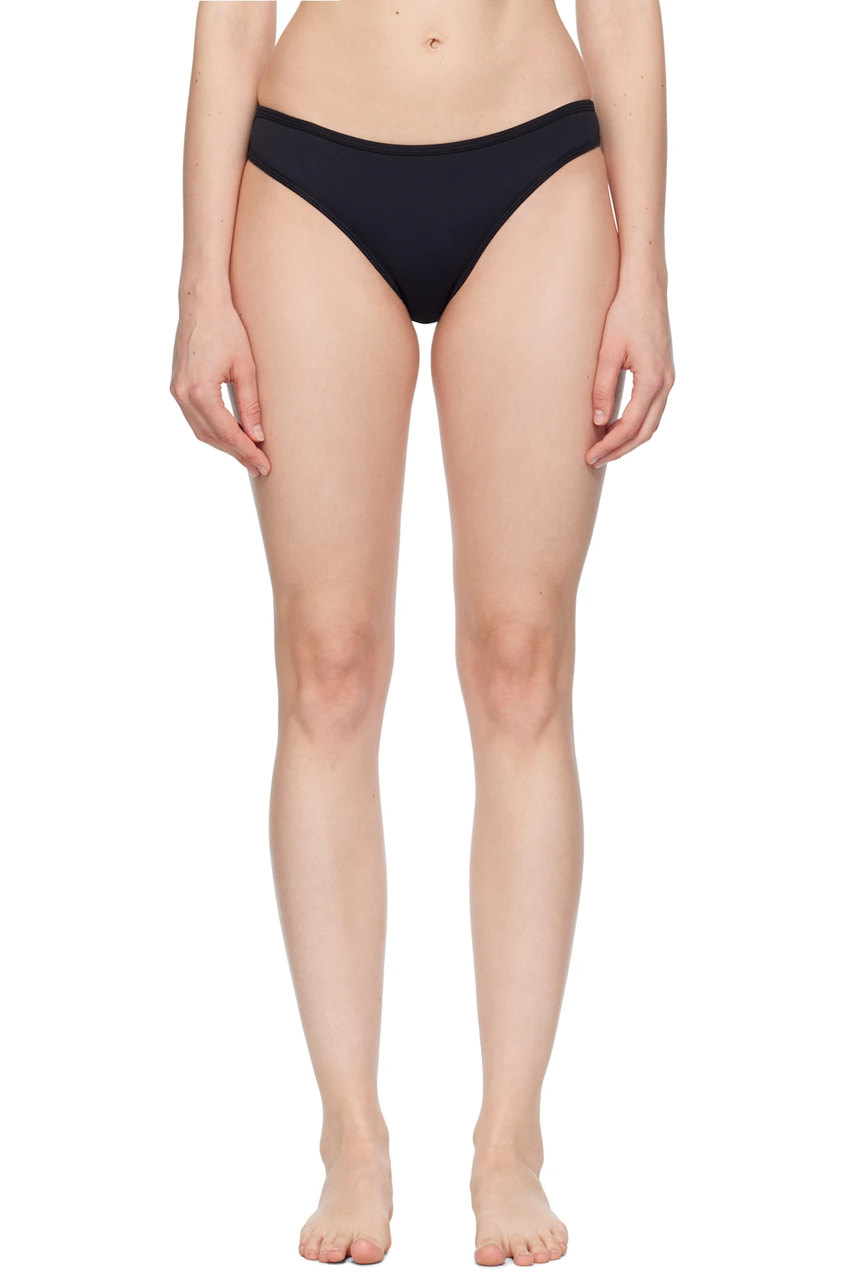 Black Heart Bikini Bottom