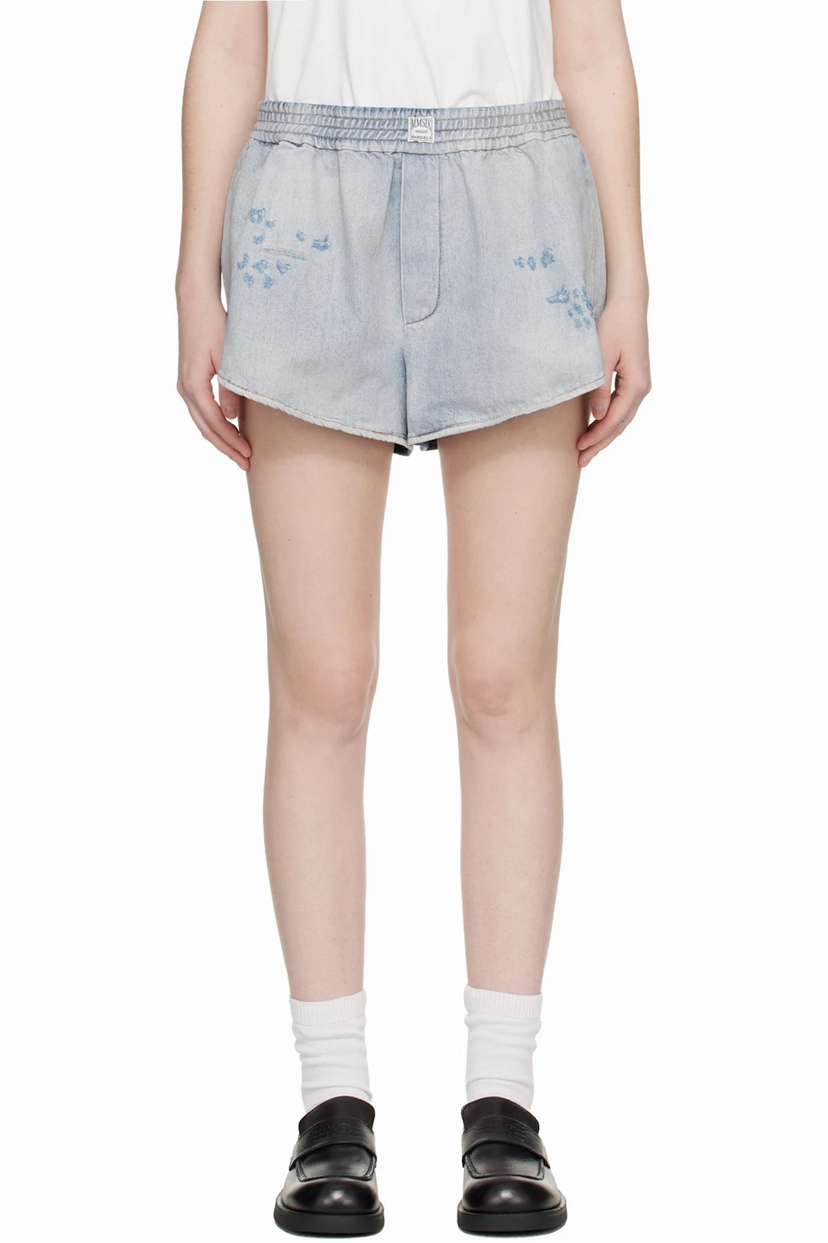 Blue Boxer Denim Shorts