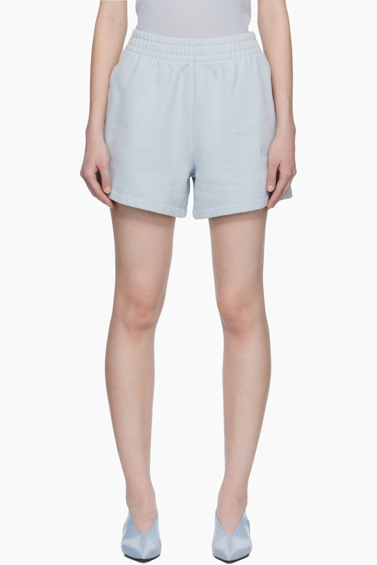 Blue Kam Framed Monogram Shorts