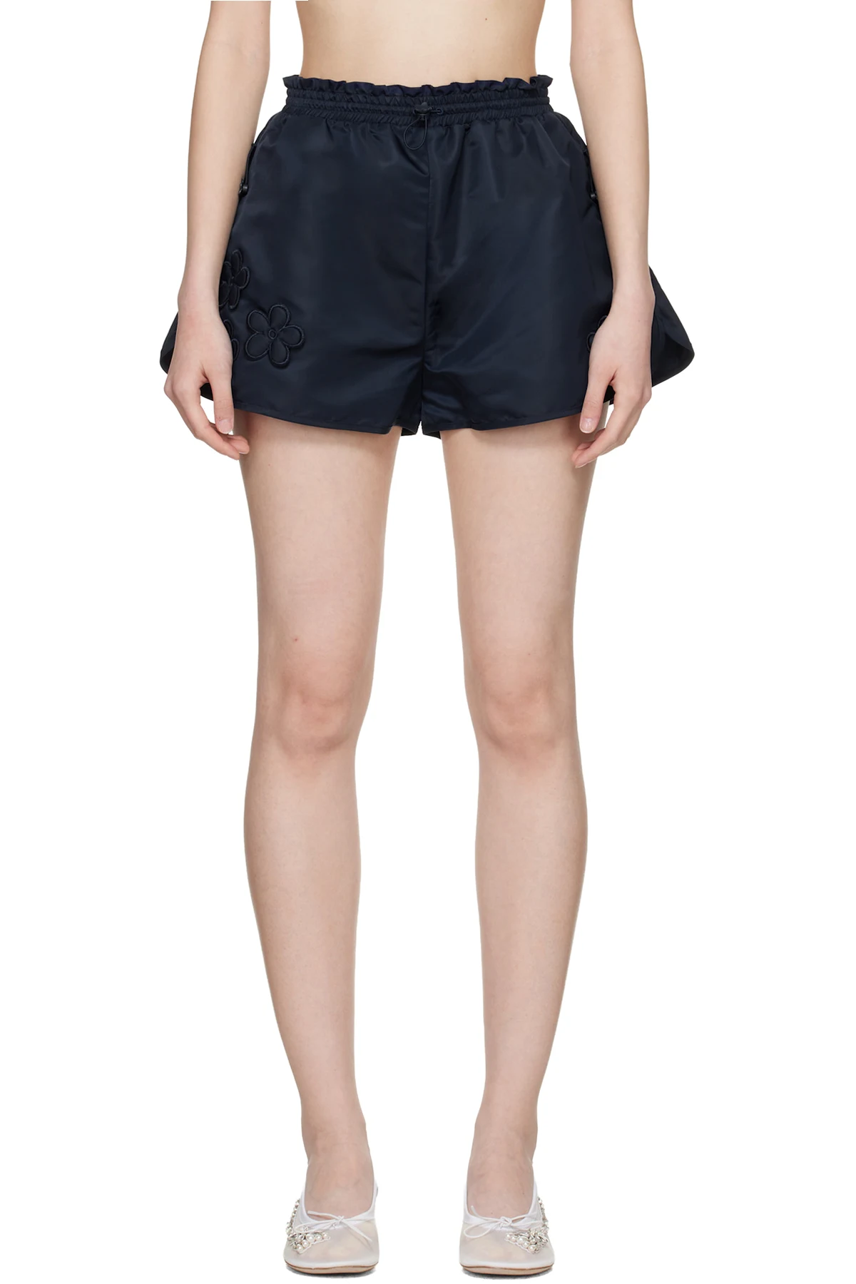Navy CBcolette Shorts