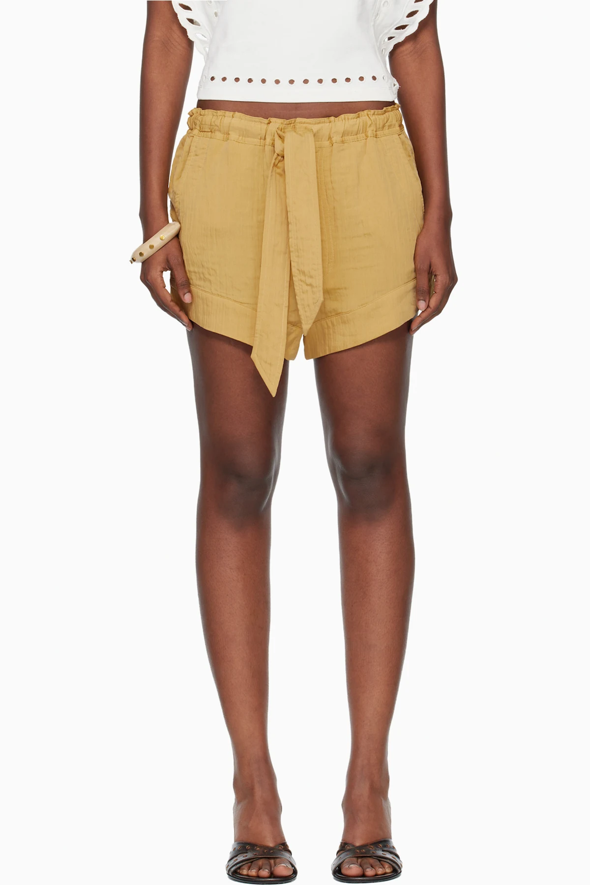 Tan Birva Shorts