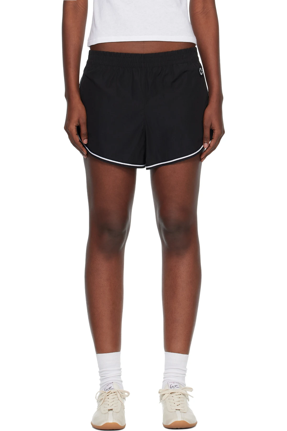 Black Kenzo Paris 'Boke Flower 2.0' Shorts