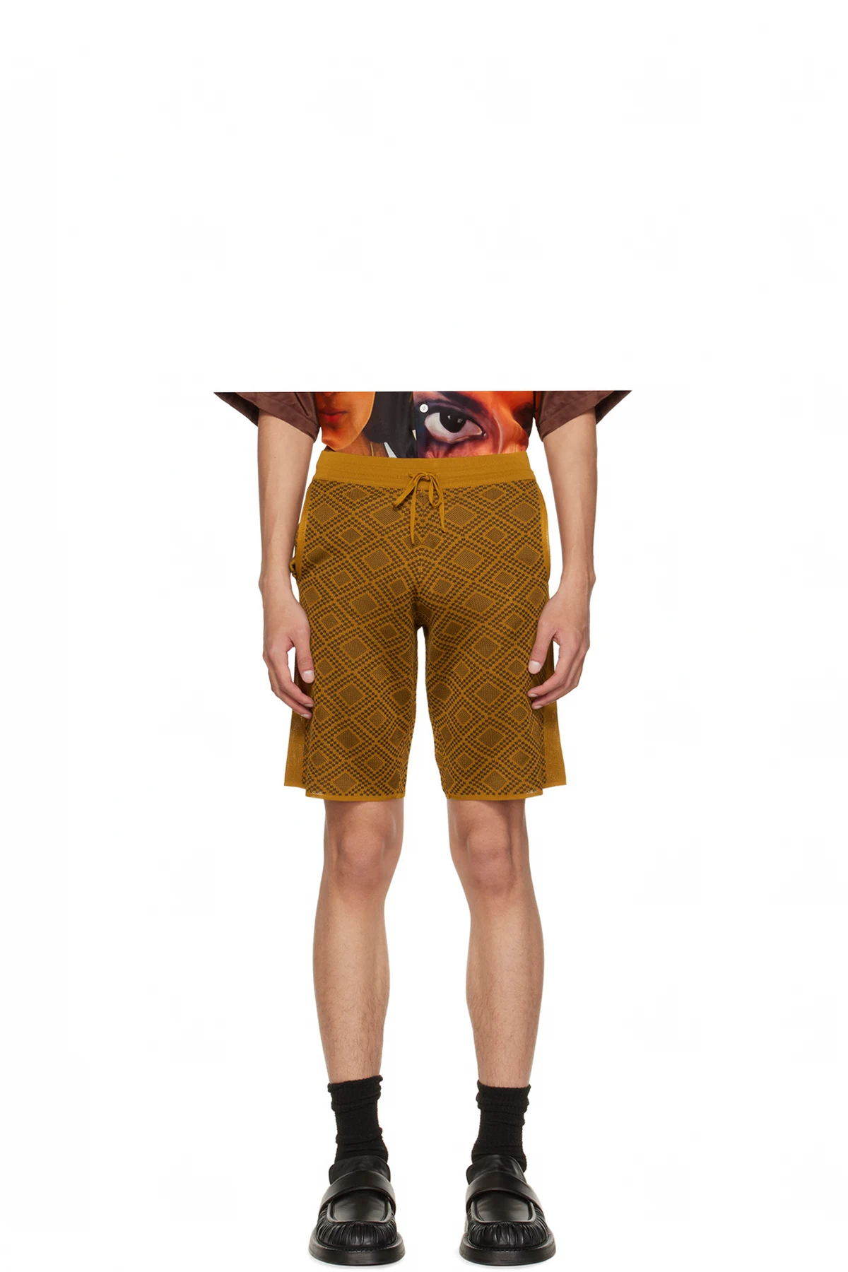 Brown Dhoom Shorts