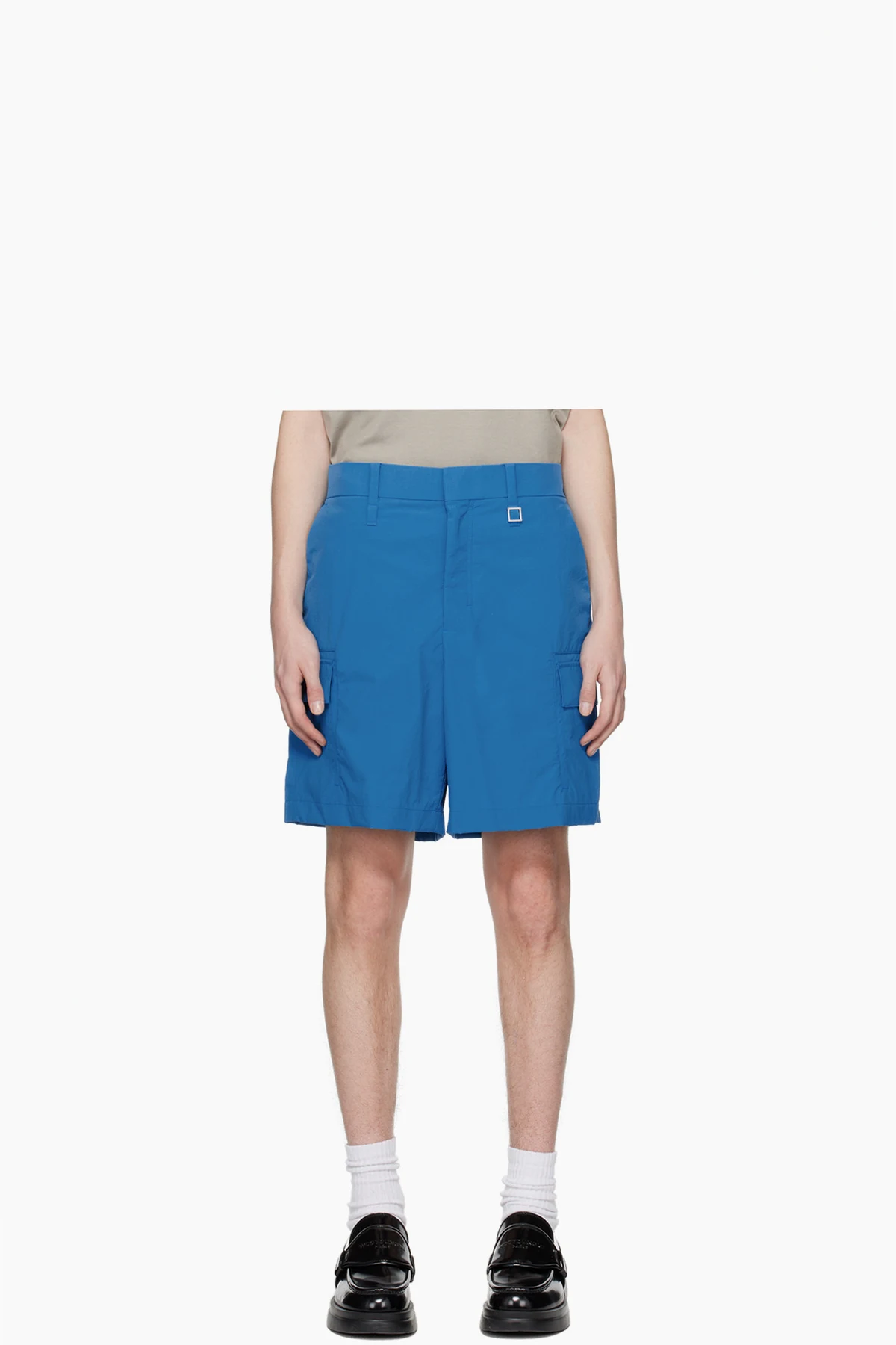 Blue Hardware Shorts