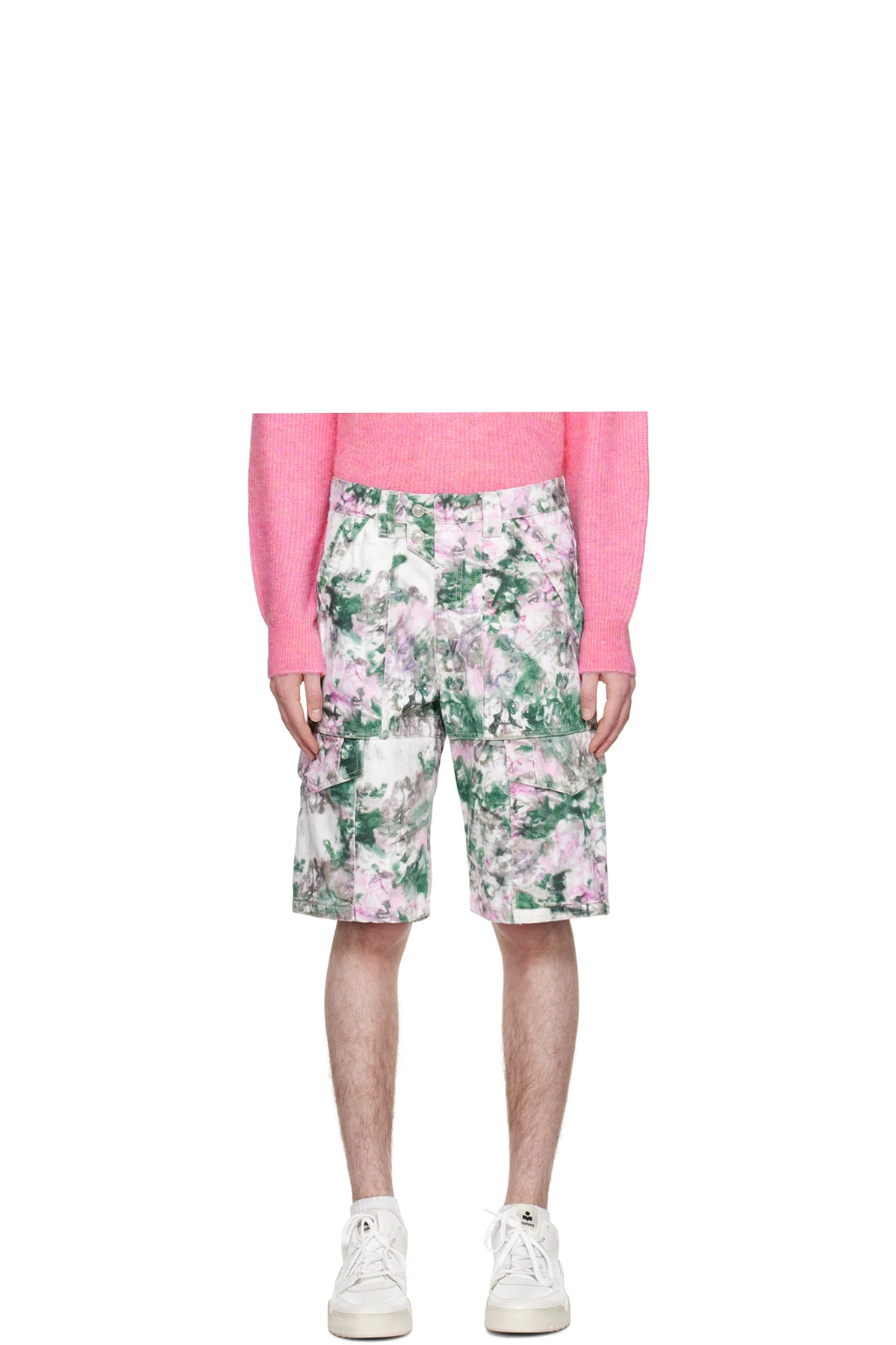 Multicolor Jemuel Denim Shorts