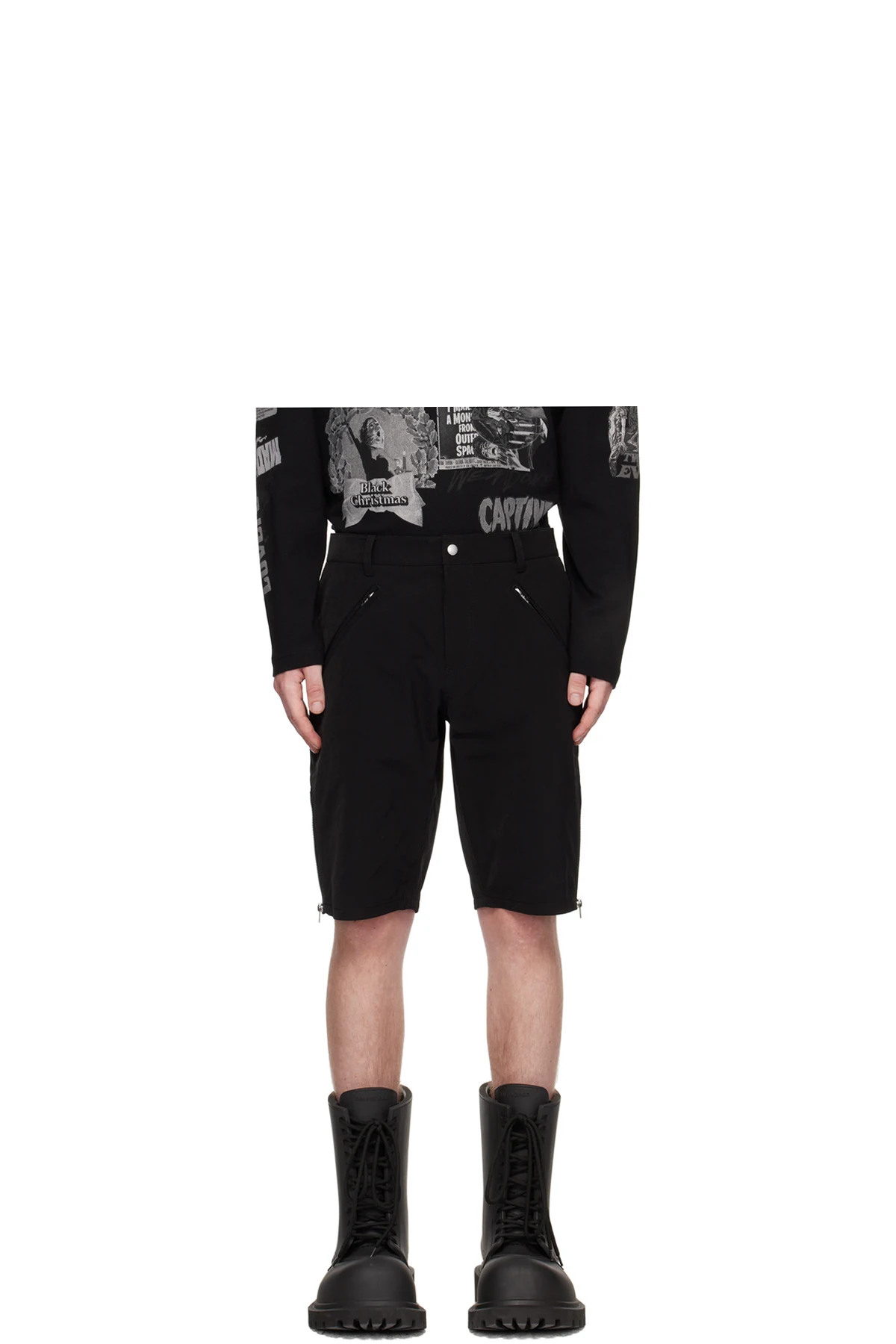 Black Biker Shorts