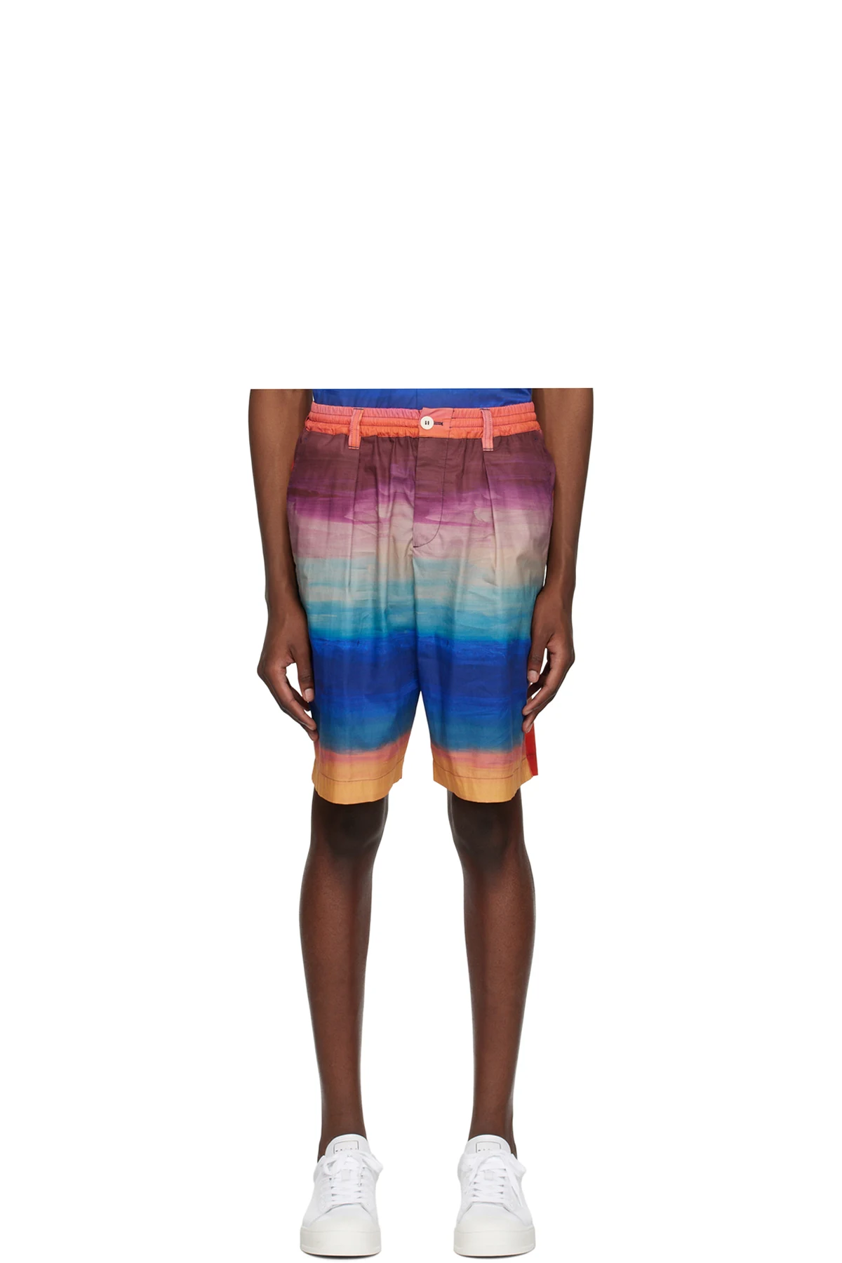 Multicolor Printed Shorts