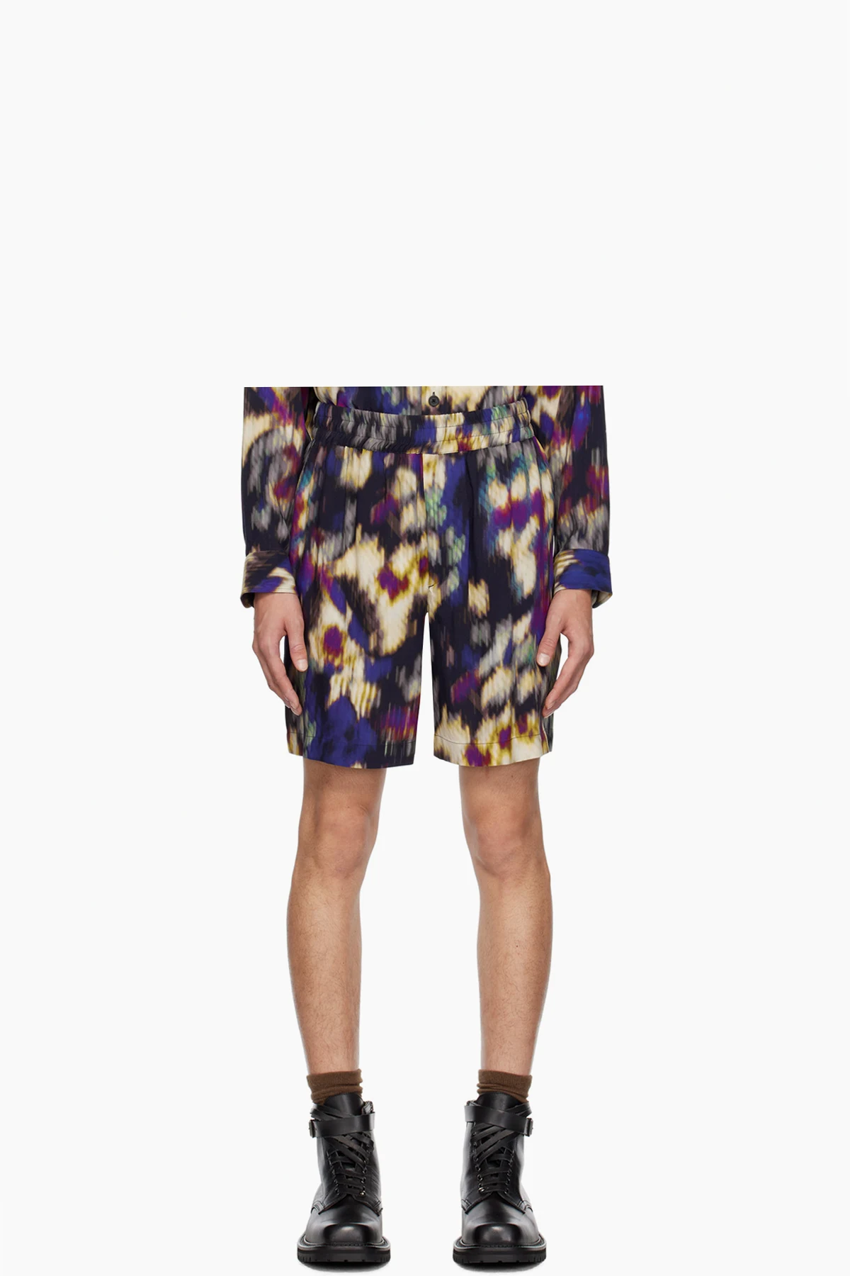 Multicolor Vataya Shorts