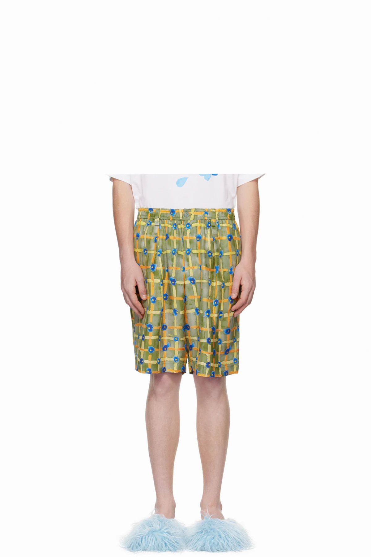 Green Saraband Shorts