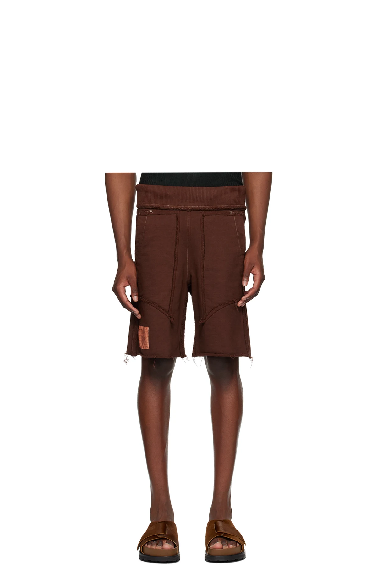 Brown Ralien Shorts