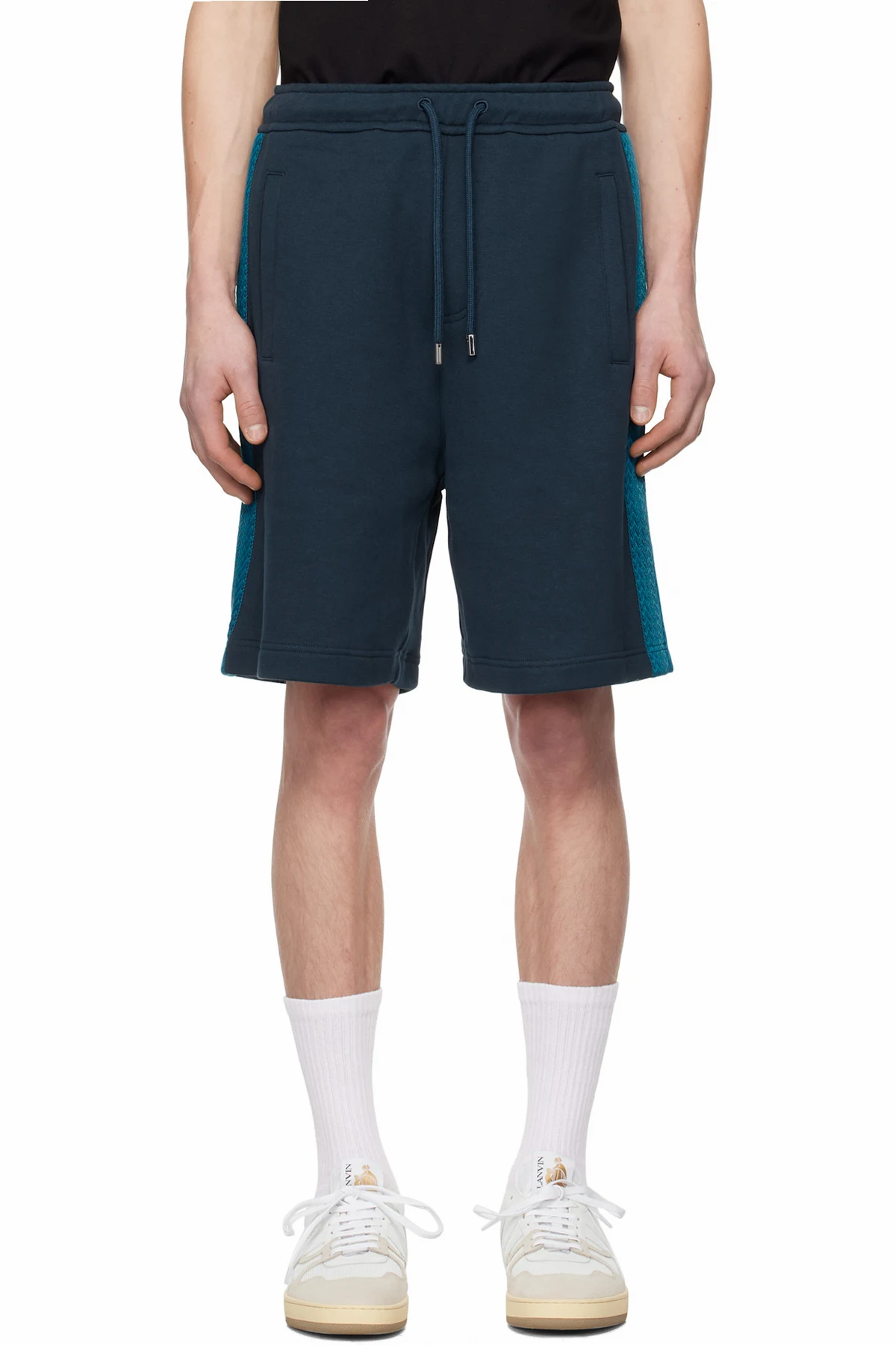 Blue Curb Side Shorts