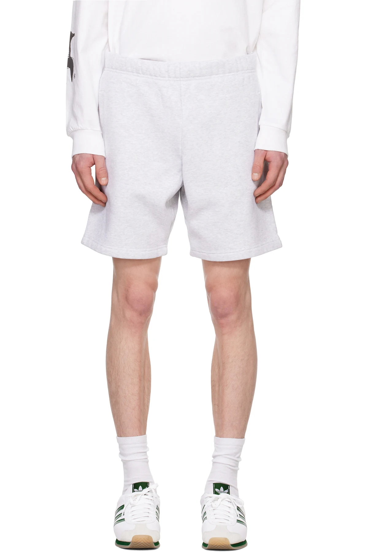 Gray Chase Sweat Shorts