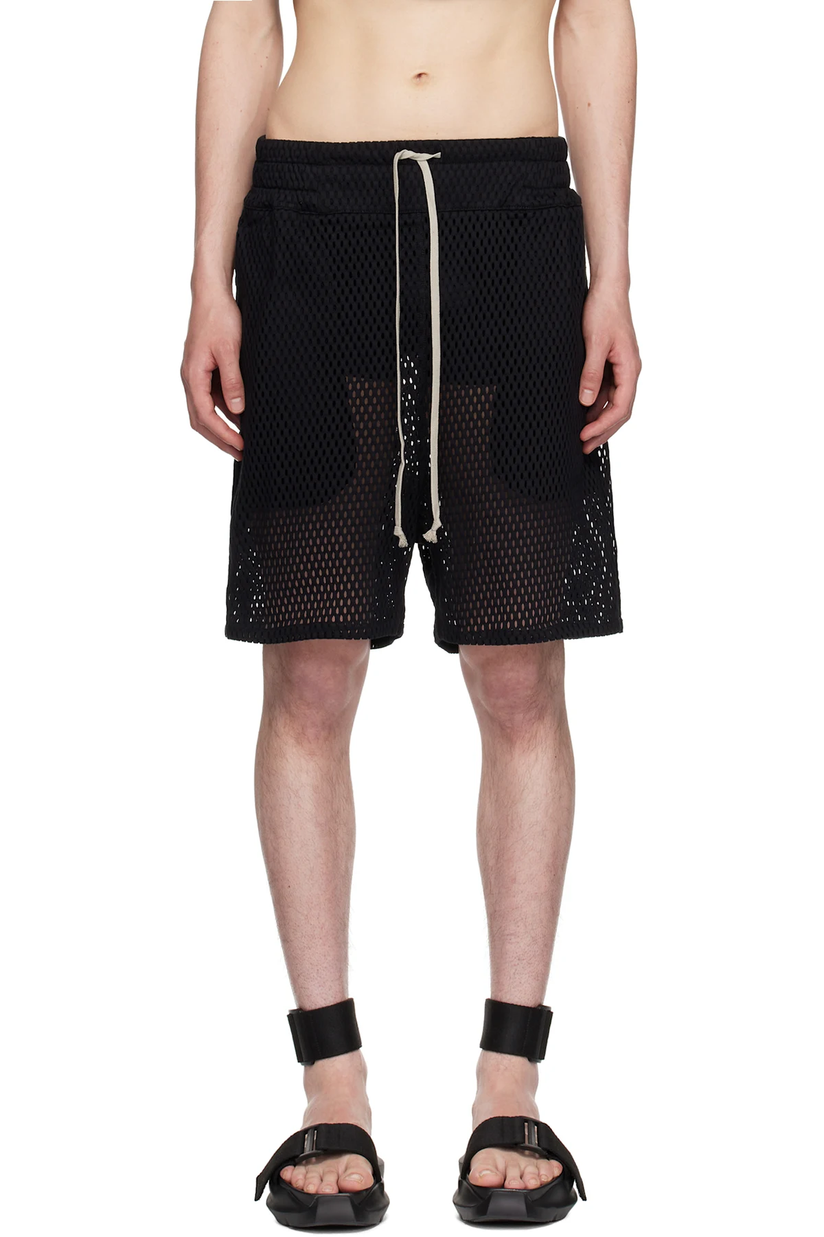 Black Champion Edition Mesh Shorts