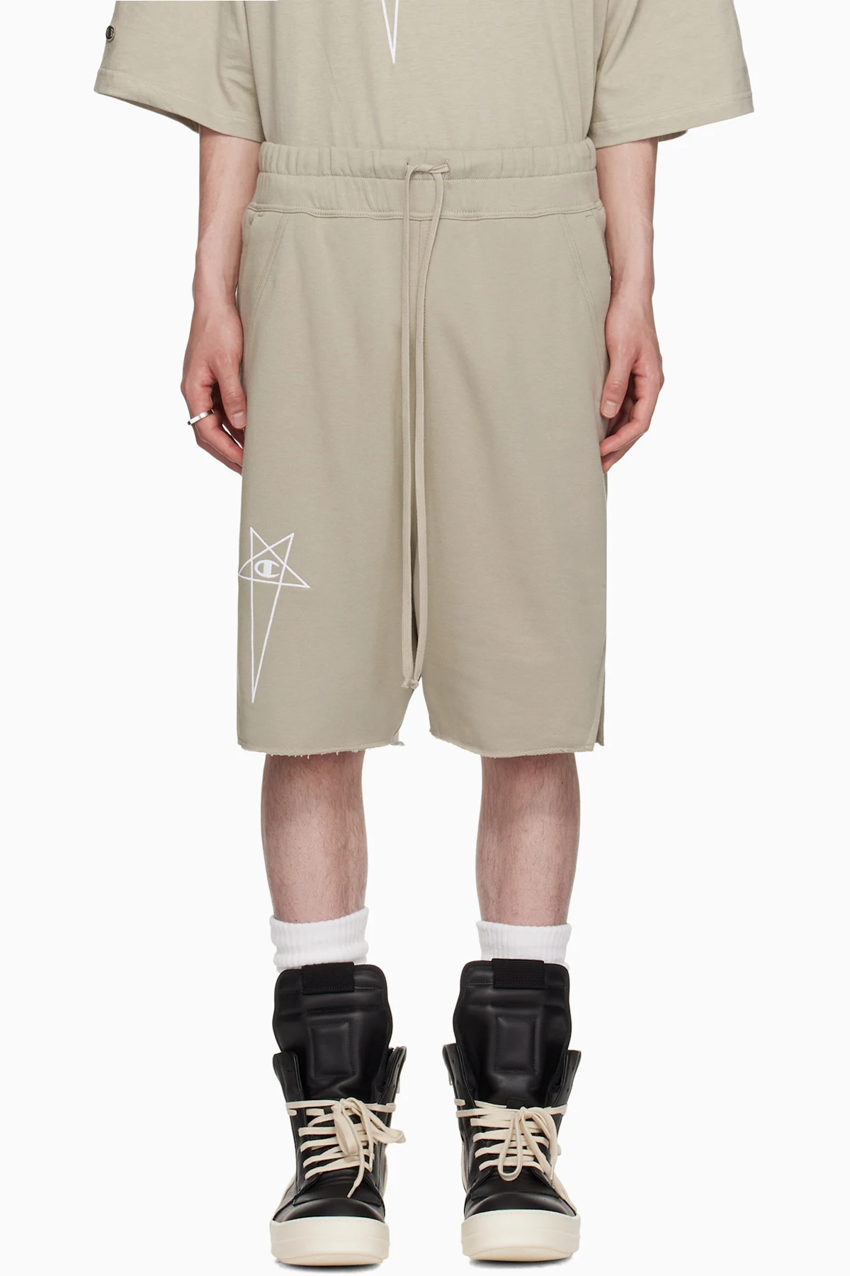 Off-White Champion Edition Beveled Pods Shorts
