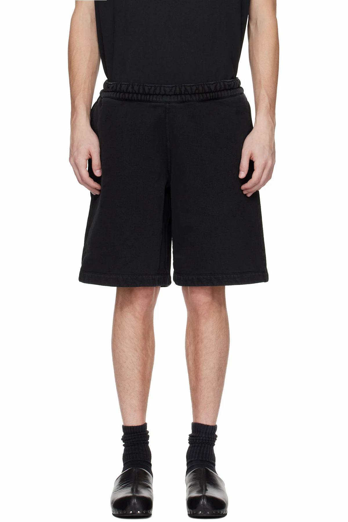 Black Plage Shorts