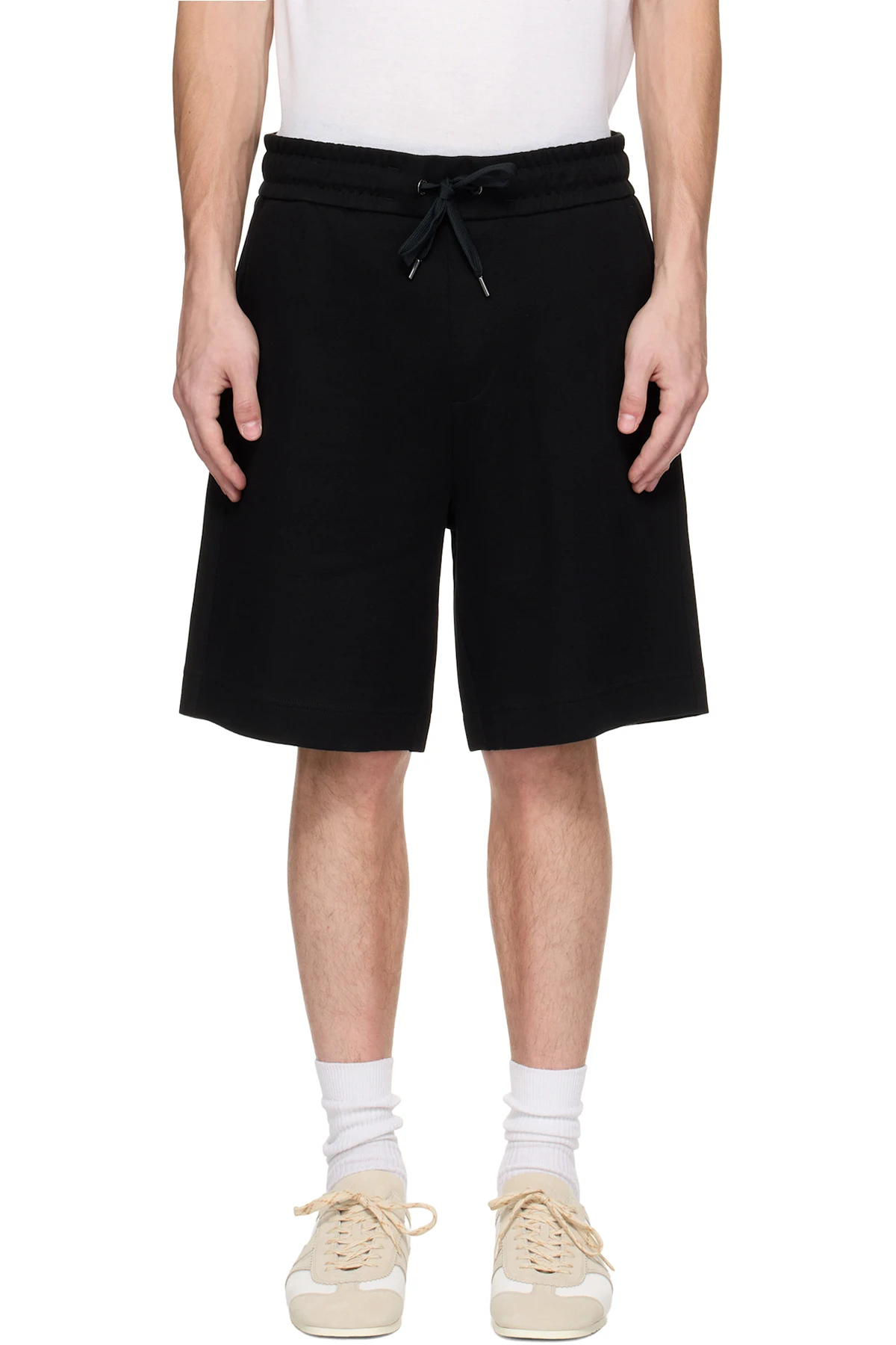 Black Drawstring Shorts