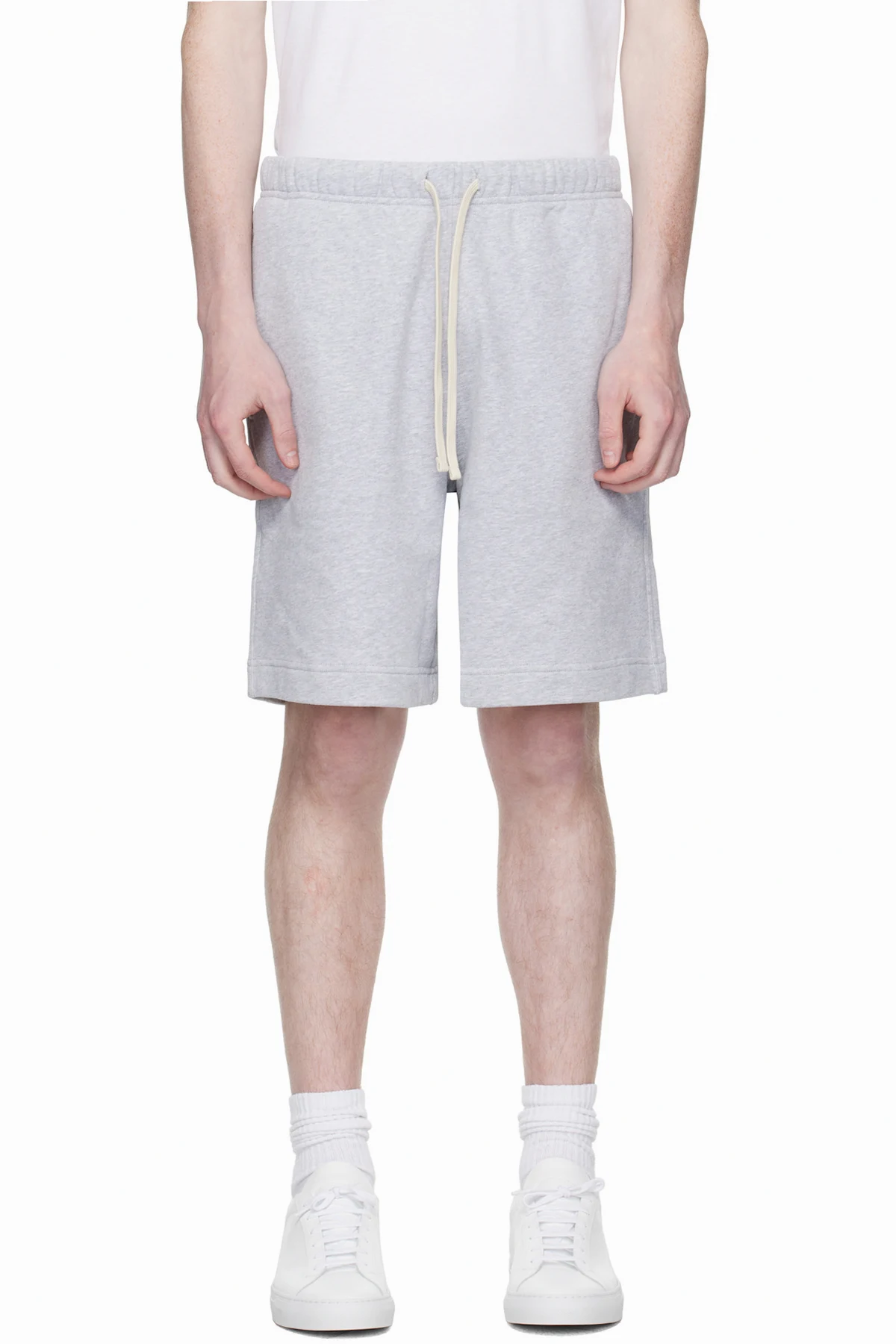 Gray BECKHAM Edition Cotton Terry Shorts