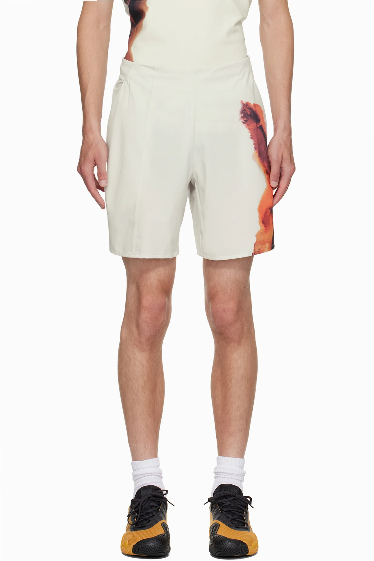 Gray US Open Tennis Shorts Set