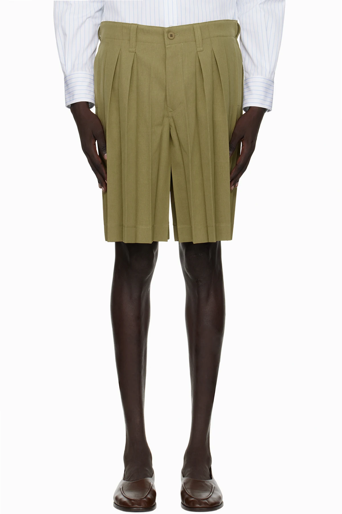 Khaki Edge Ensemble Shorts
