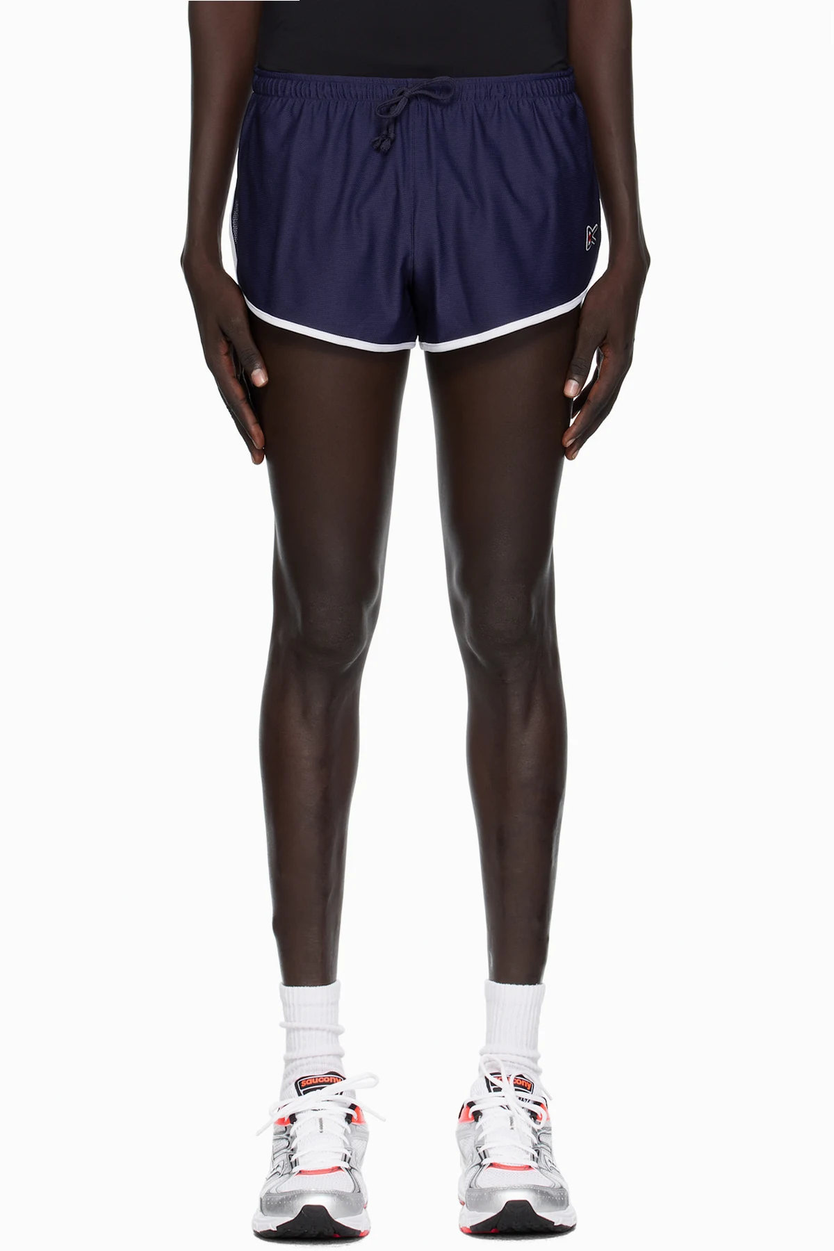Navy 2in Mesh Race Shorts