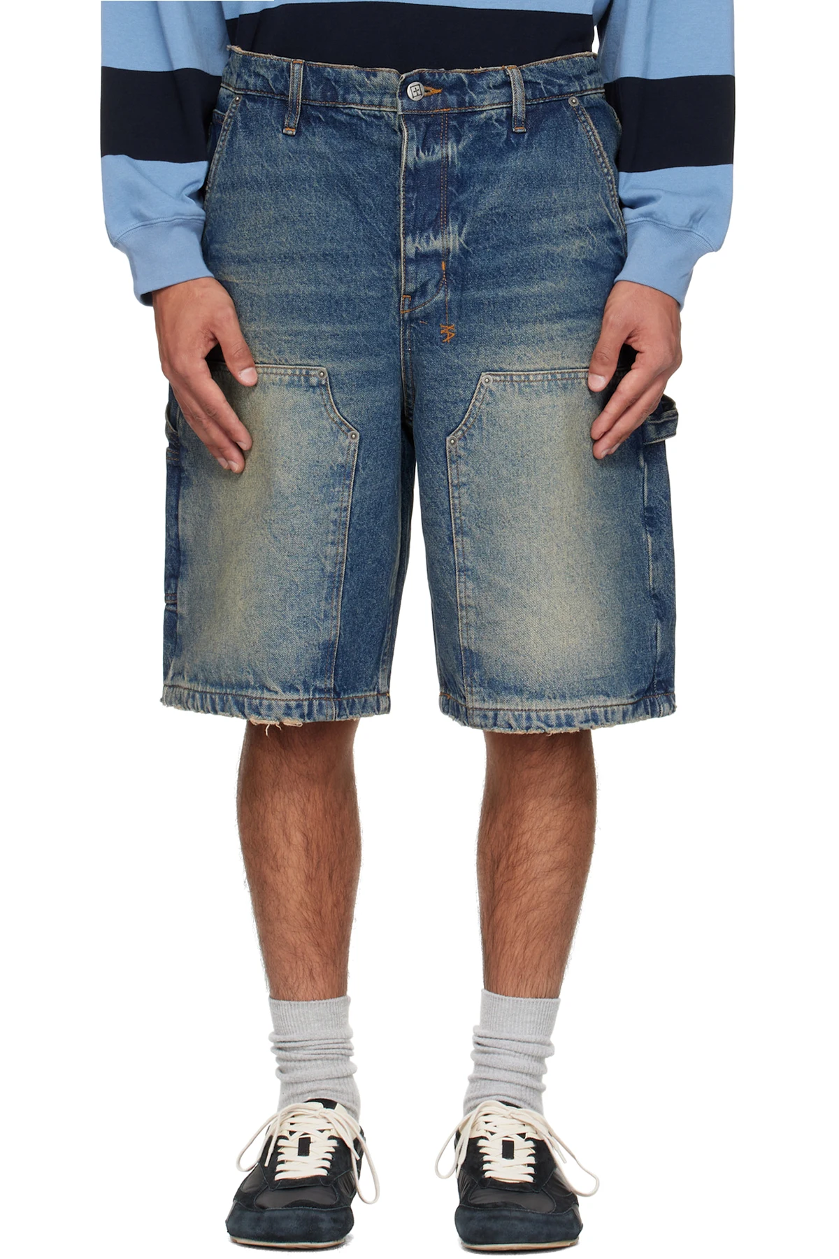 Blue Maxx Operator Rodeo Denim Shorts
