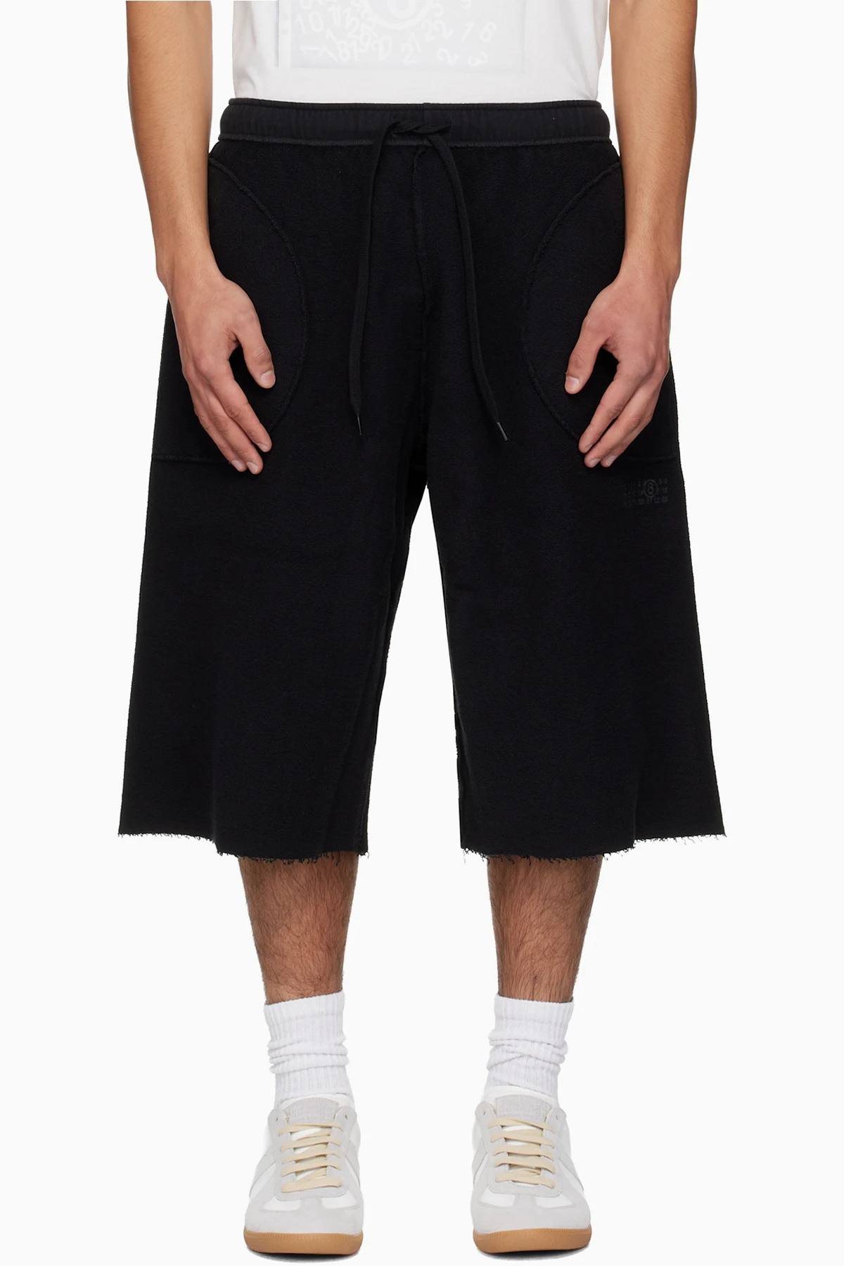 Black Inside-Out Shorts
