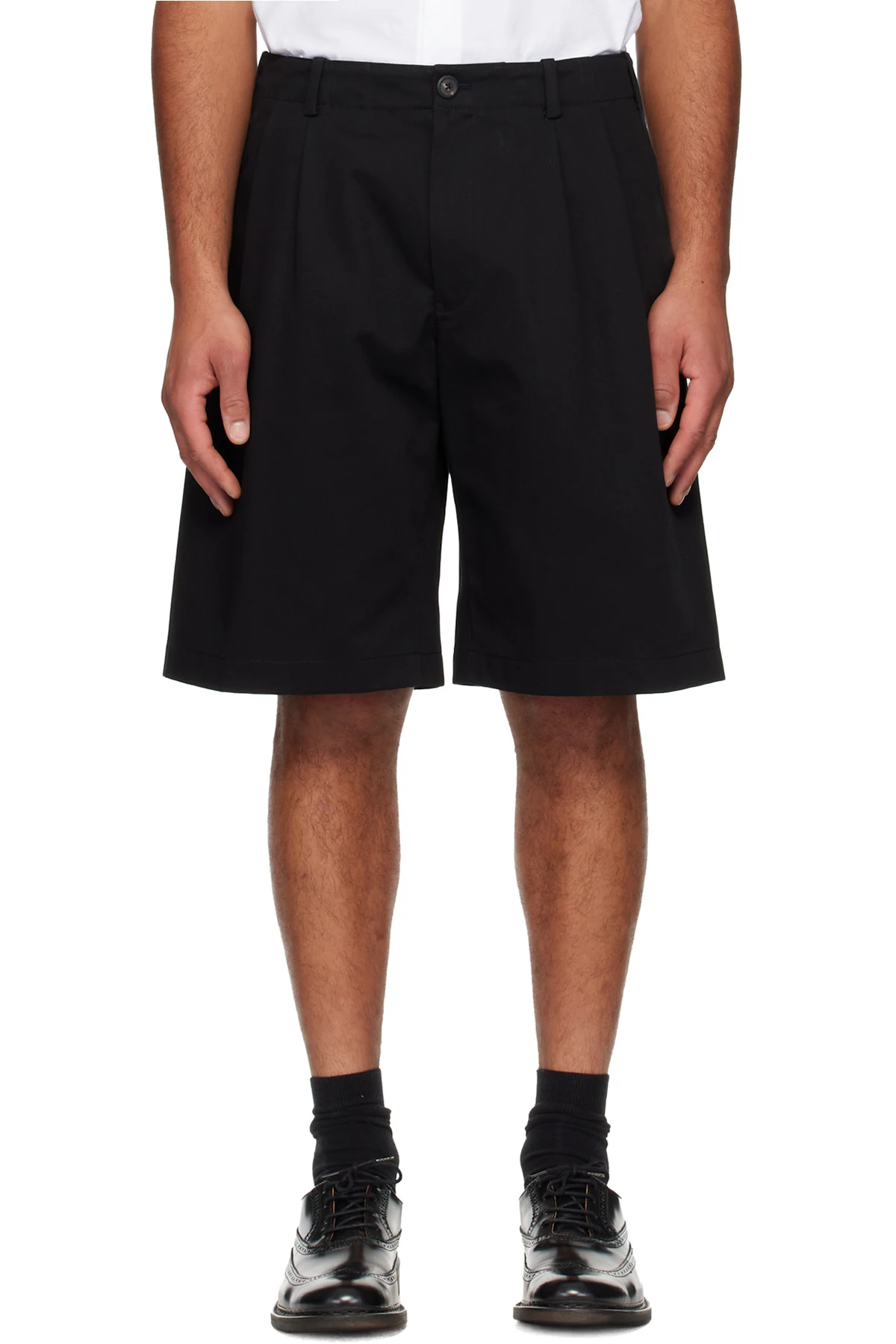 Black Ponte Shorts